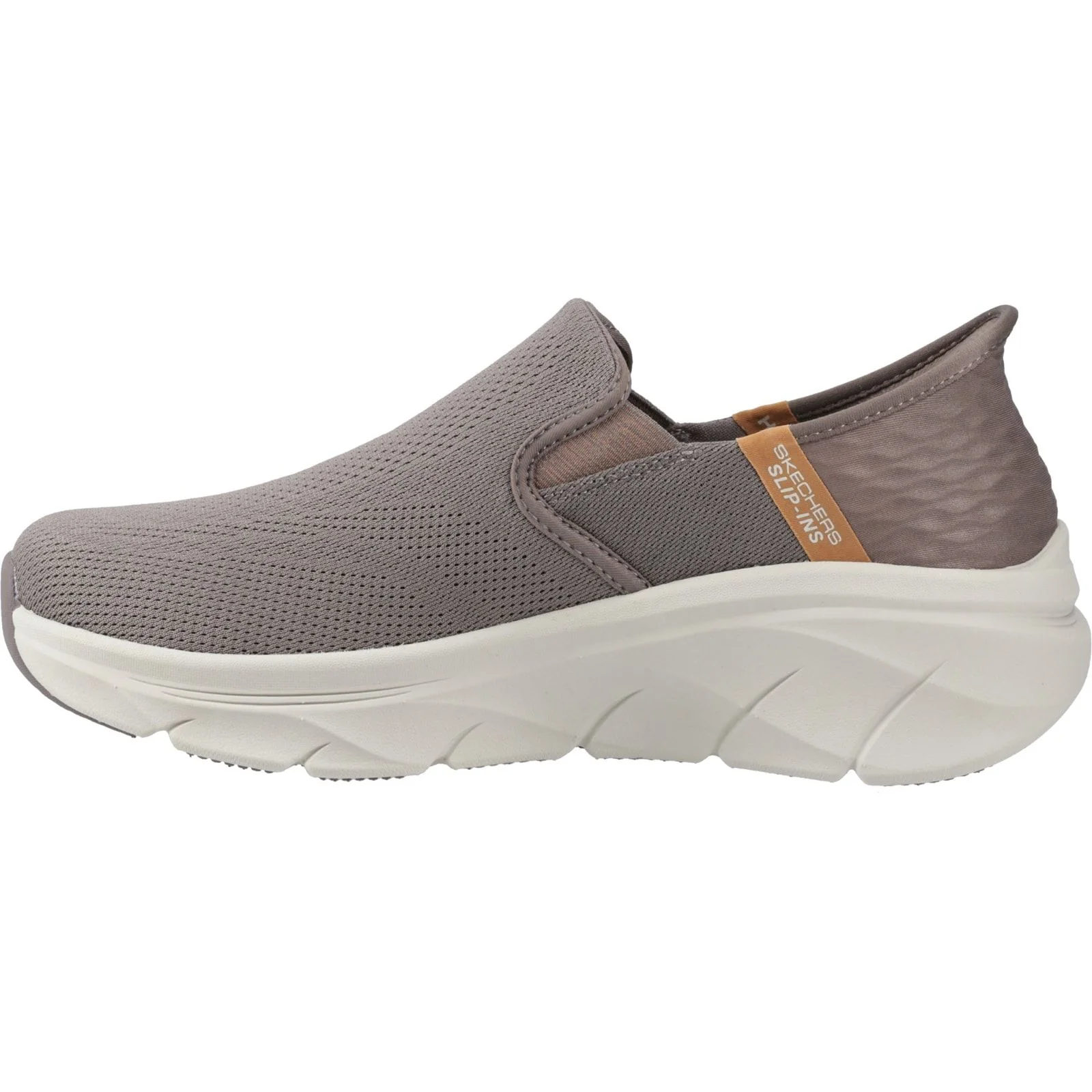 Skechers Mens D'Lux Walker 2.0 Shoes Brown - Image 2