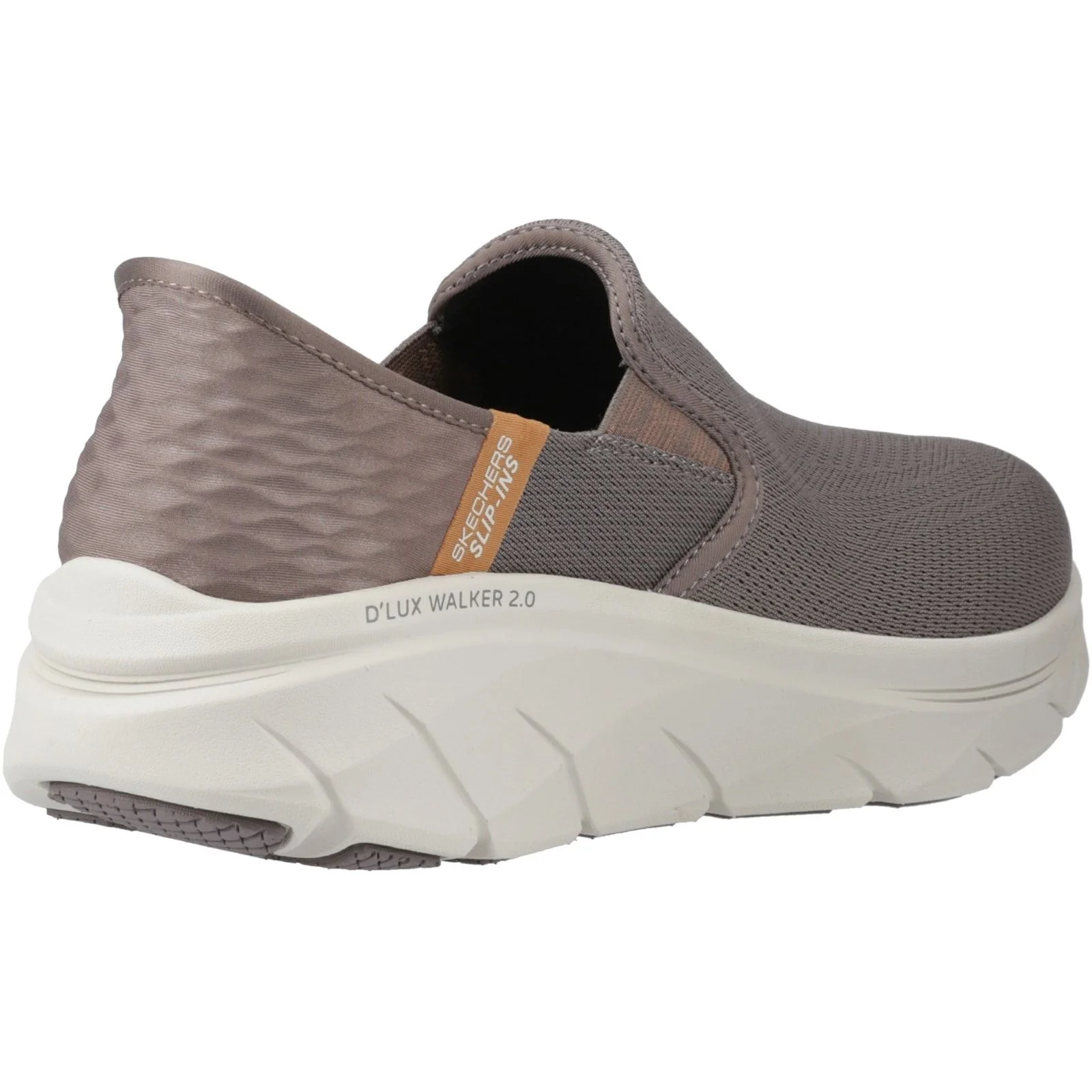 Skechers Mens D'Lux Walker 2.0 Shoes Brown - Image 5