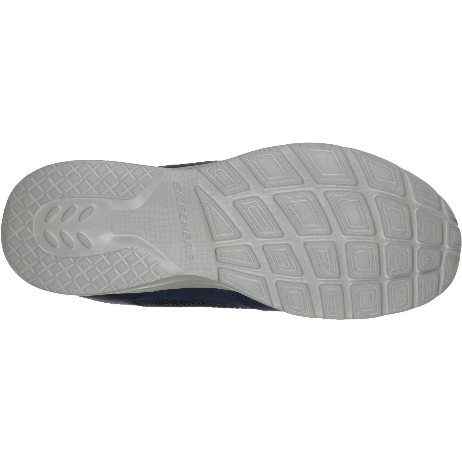 Skechers Mens Dynamight 2.0 Lace Up Memory Foam Trainer Navy - Image 3