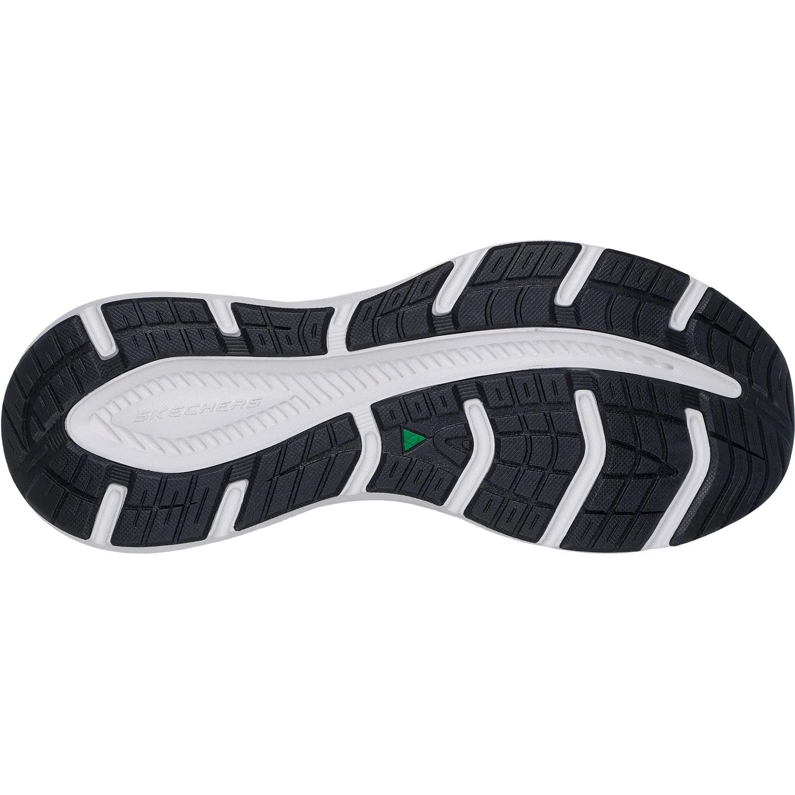 Skechers Mens Edgeride Exxo Shoes Navy/Orange - Image 3
