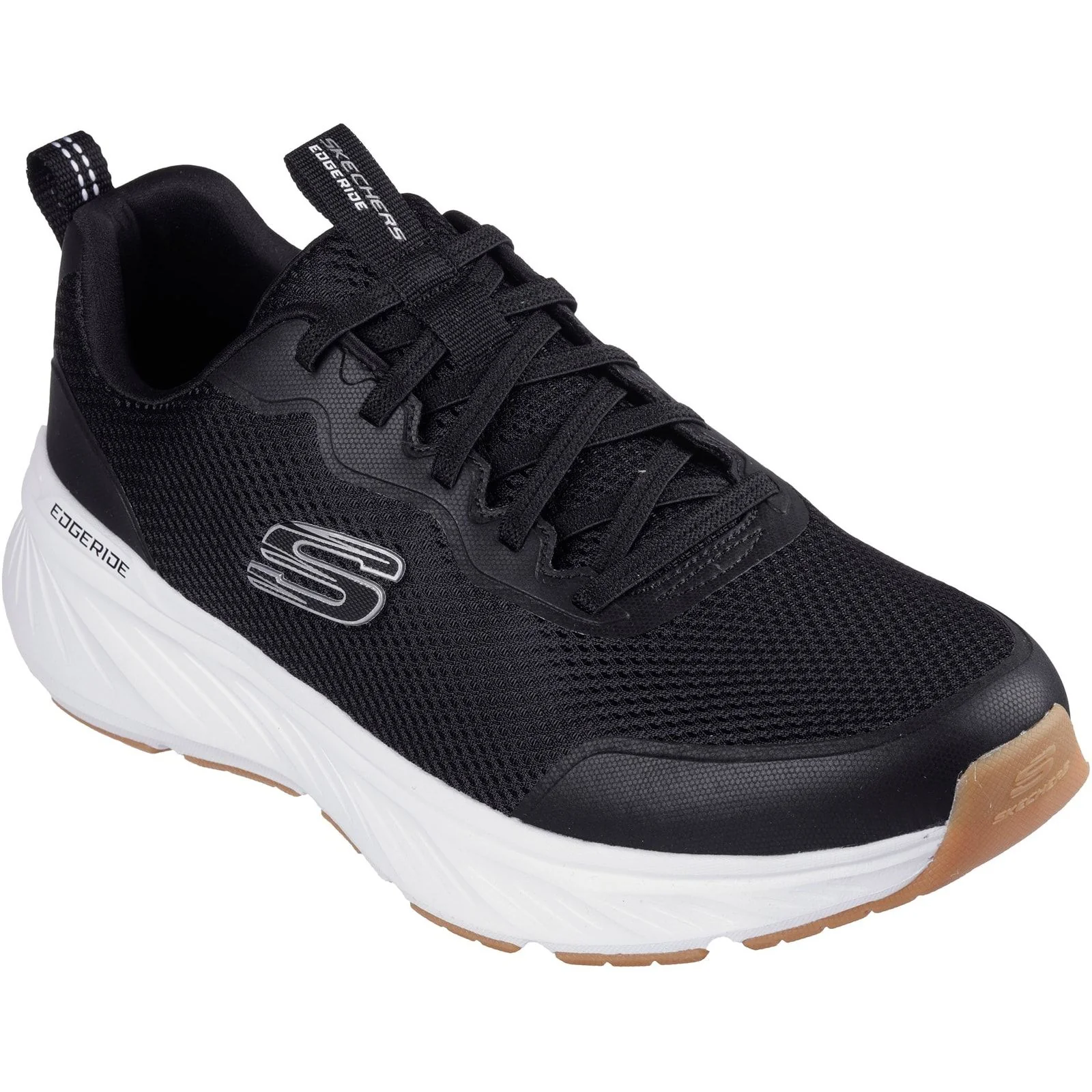 Skechers Mens Edgeride Rekze Shoe Black/White - Image 5