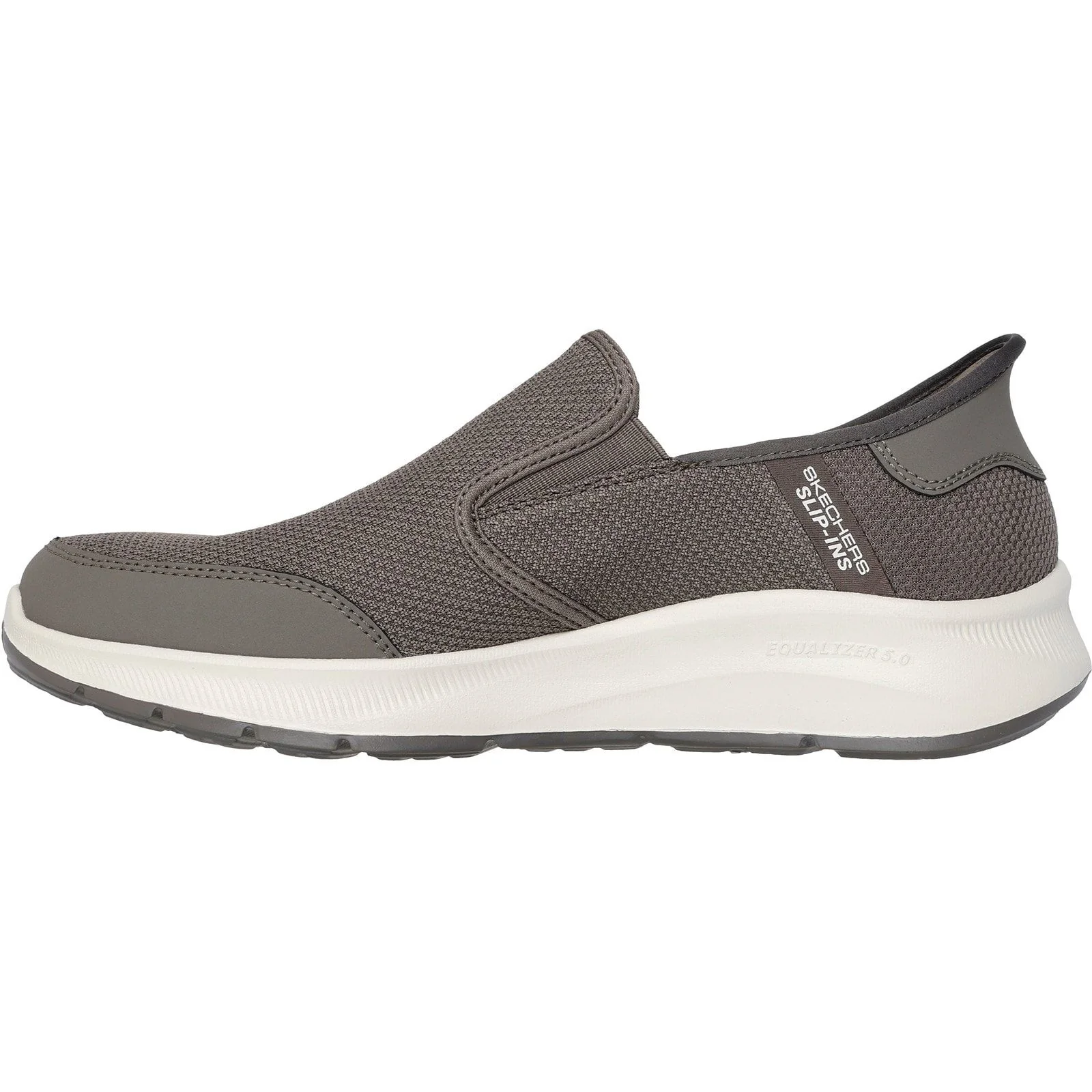 Skechers Mens Equalizer 5.0 Drayze Shoes Taupe - Image 2