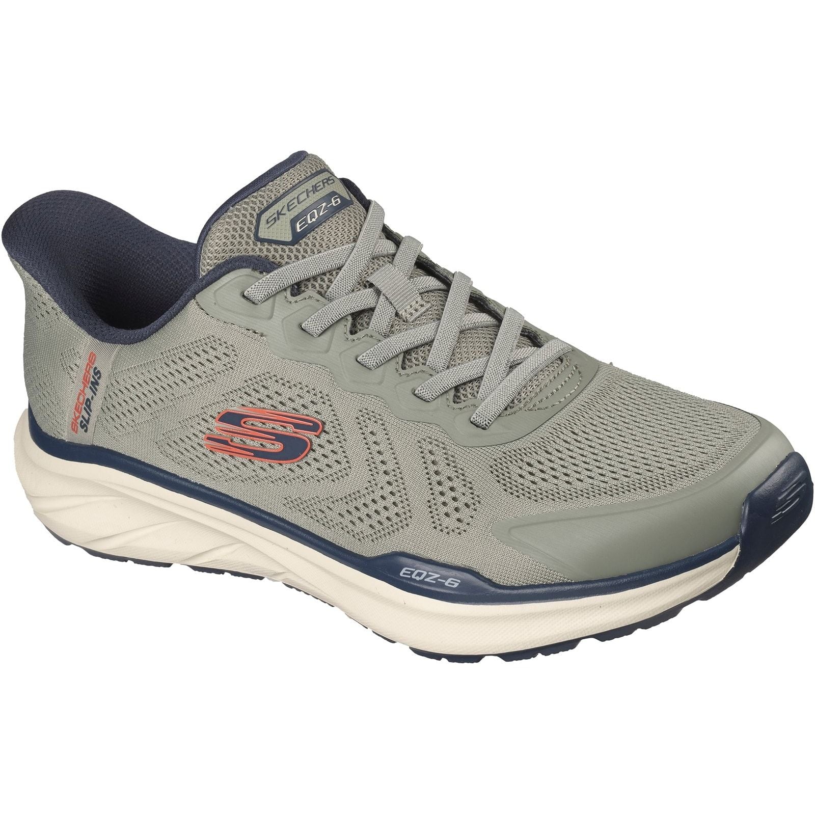 Skechers Mens Equalizer 6.0 Trainer Green/Multi - Image 5