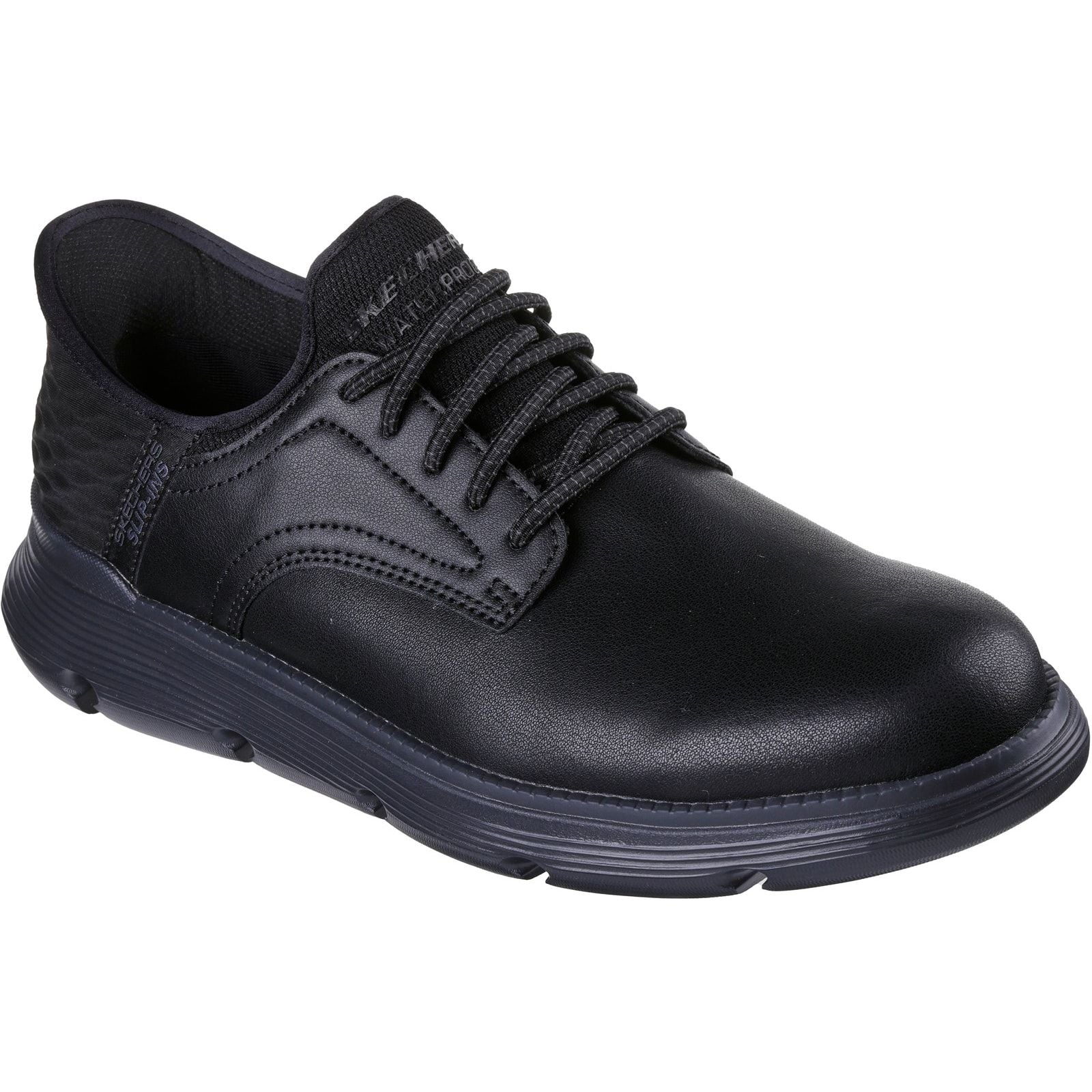 Skechers Mens Garza Carlyn Shoes Black - Image 5