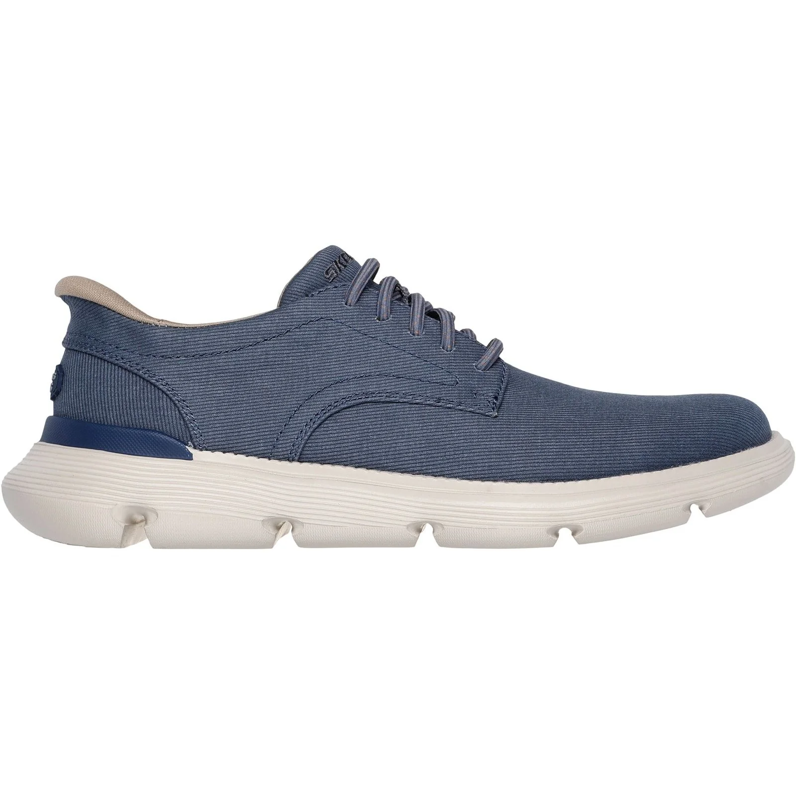 Skechers Mens Garza Clive Shoe Blue
