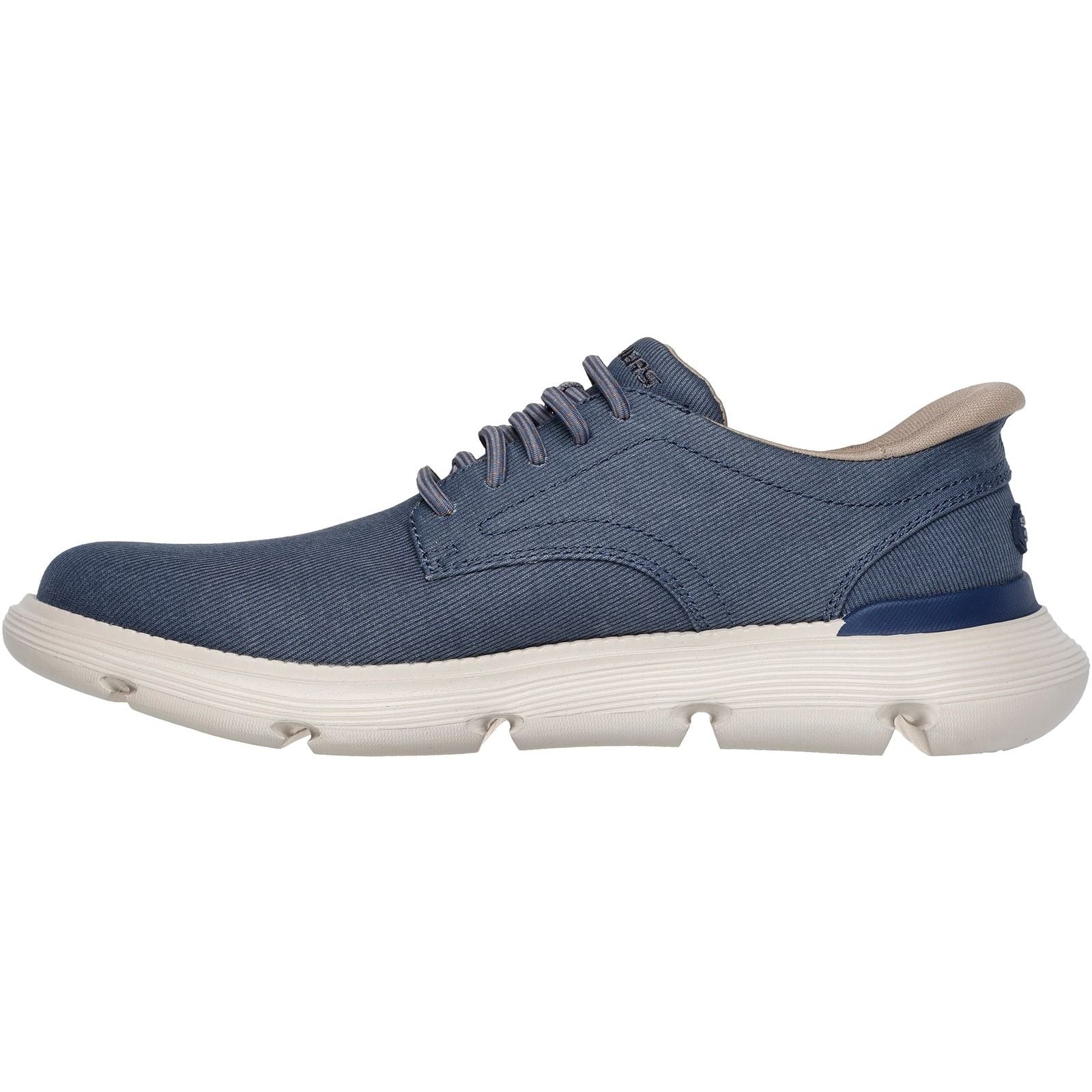 Skechers Mens Garza Clive Shoe Blue - Image 2