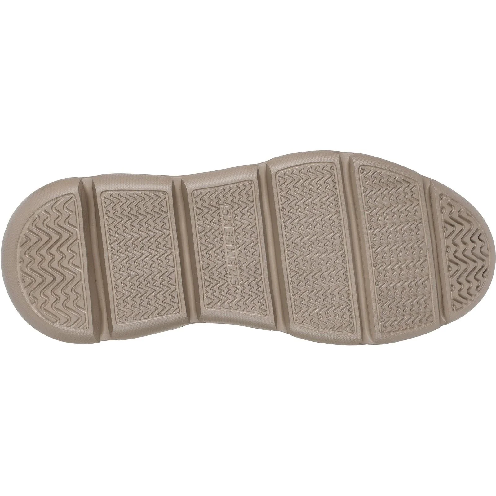Skechers Mens Garza Duran Shoe Taupe - Image 3