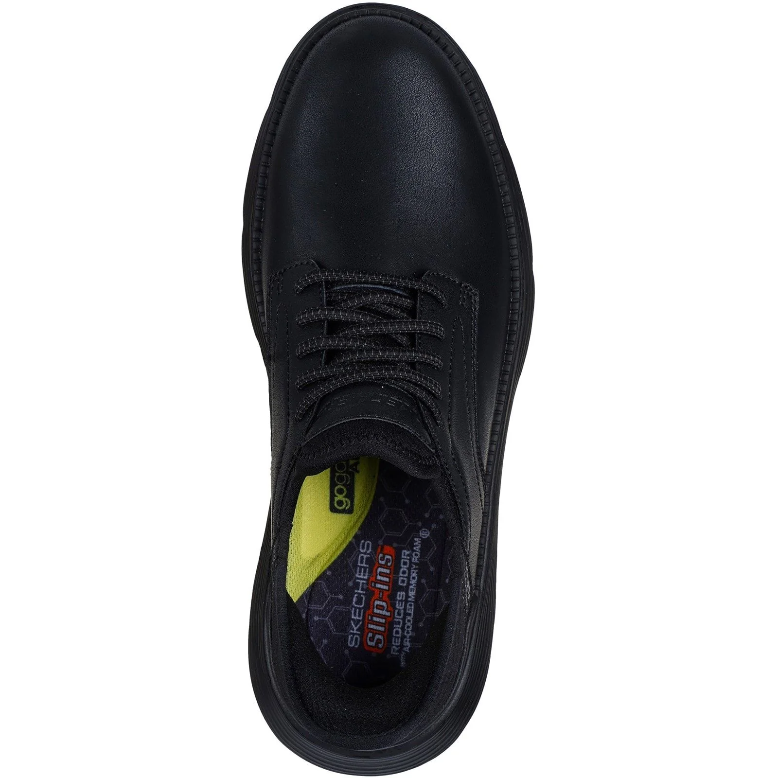 Skechers Mens Garza Gervin Shoes Black - Image 3