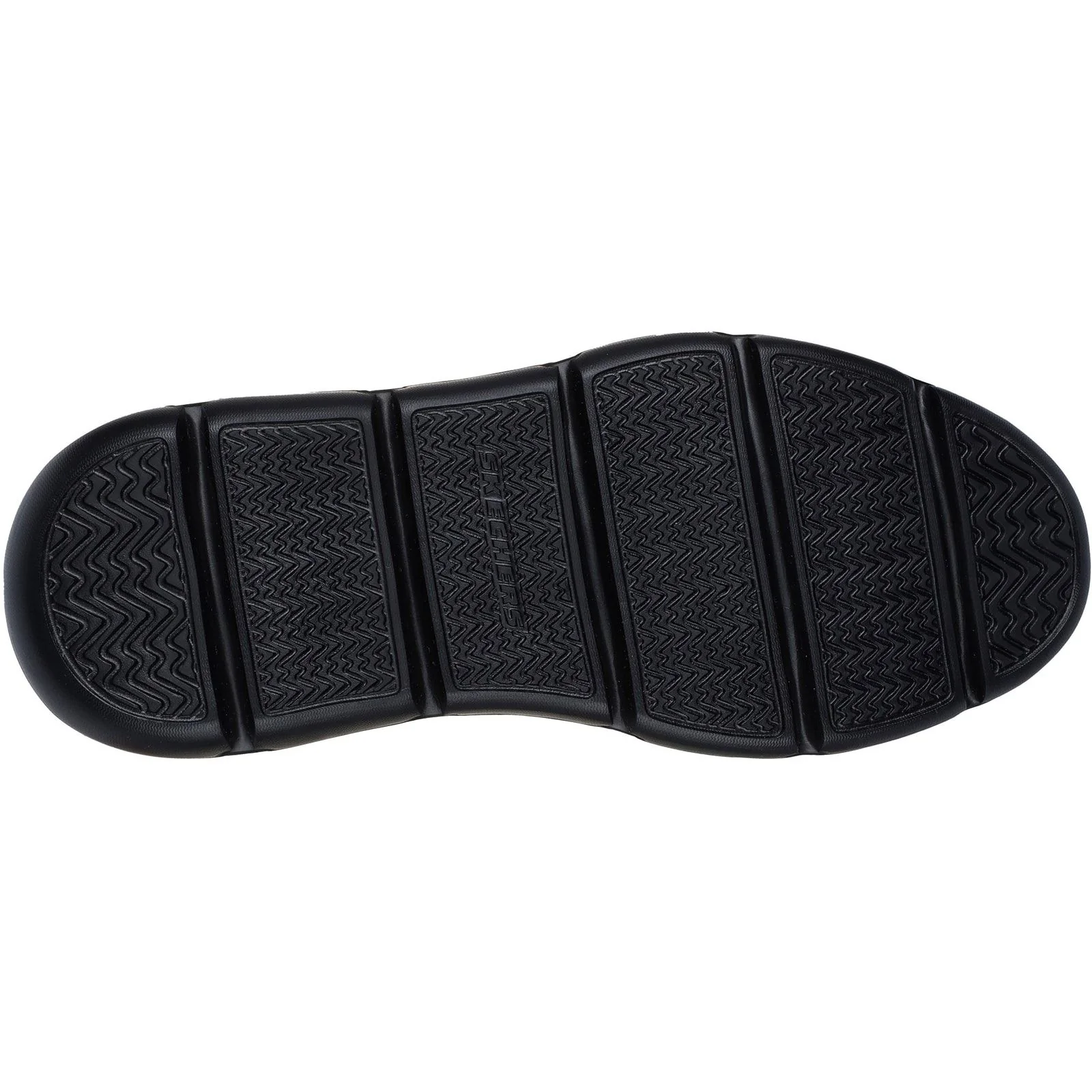 Skechers Mens Garza Gervin Shoes Black - Image 4