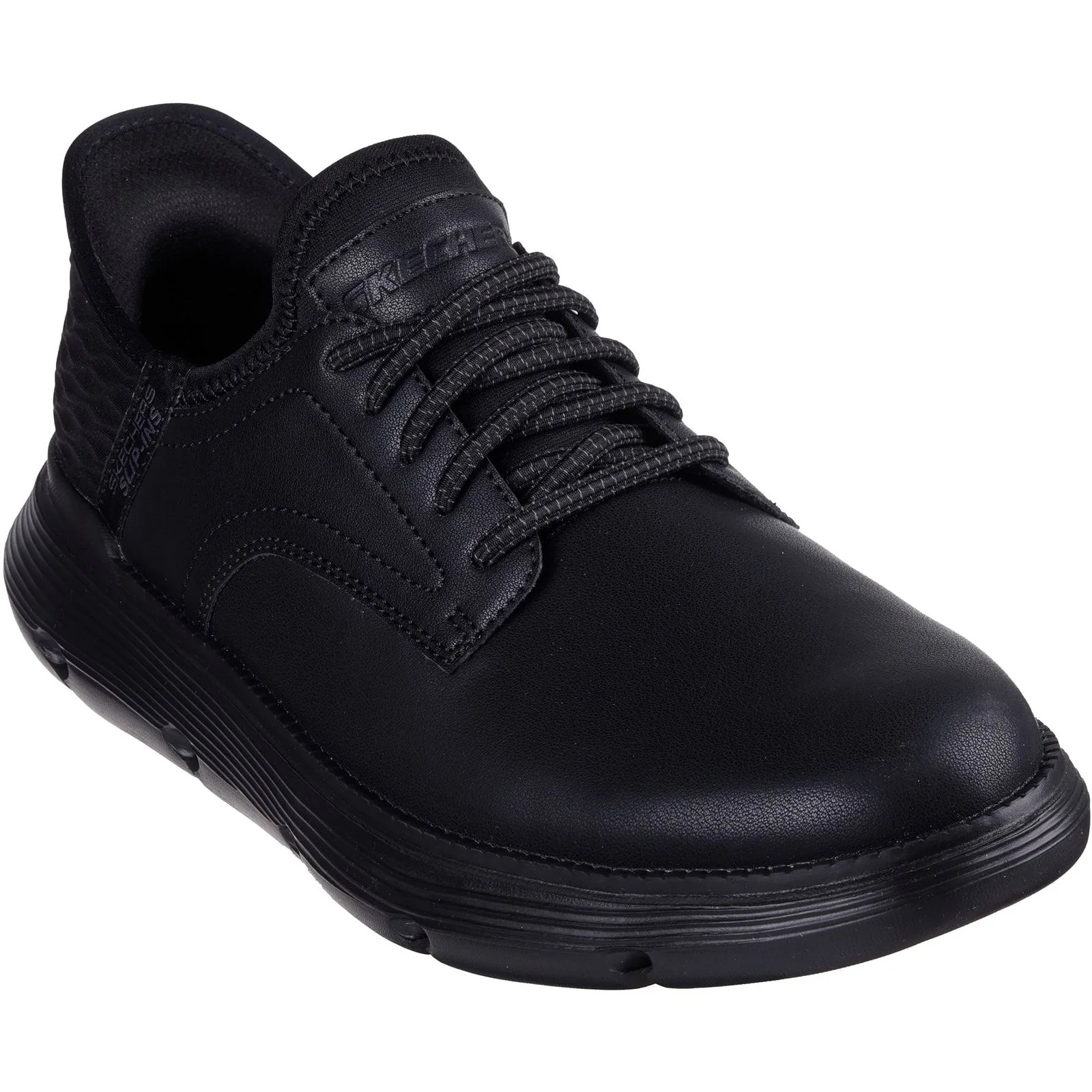 Skechers Mens Garza Gervin Shoes Black - Image 5