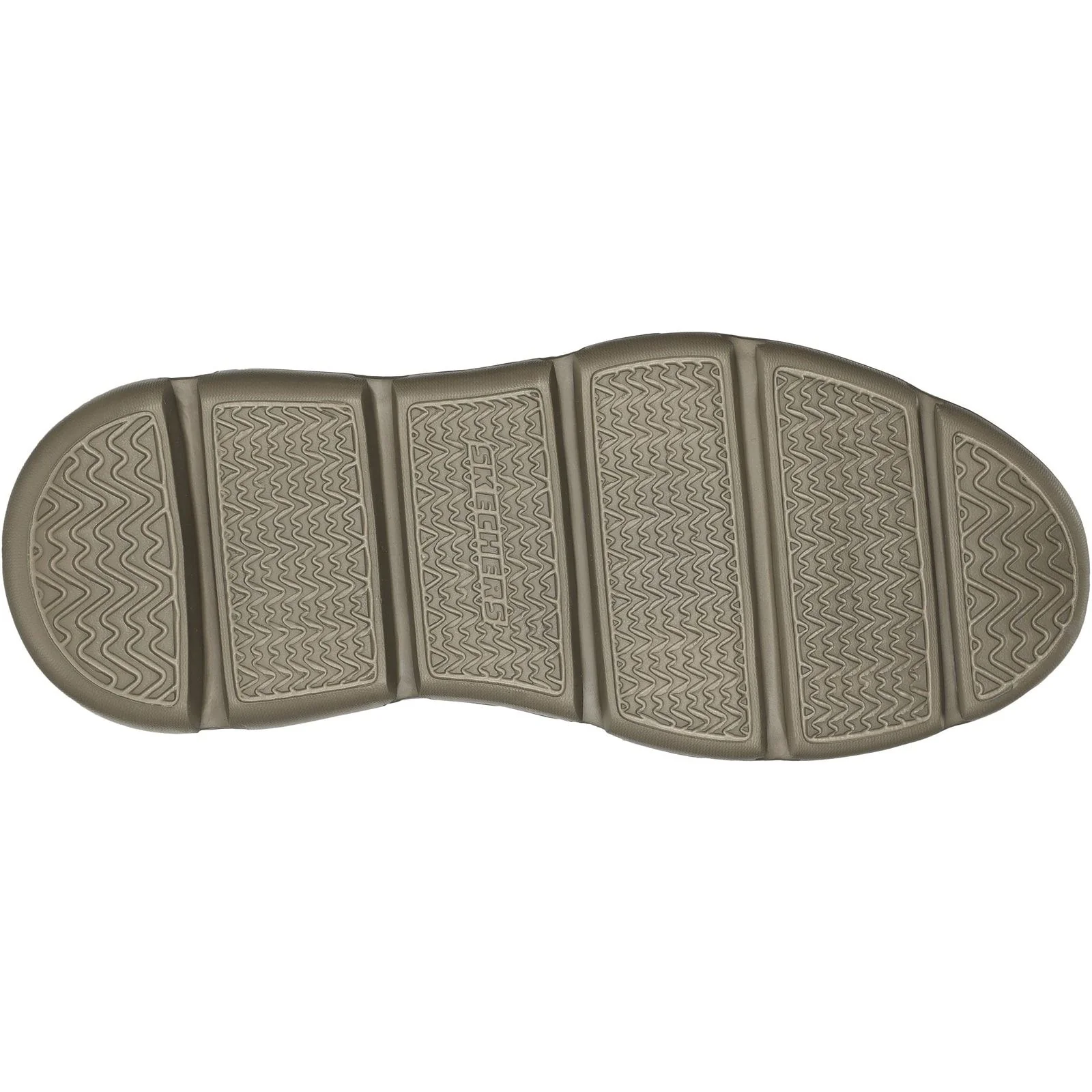Skechers Mens Garza Gervin Shoes Dark Brown - Image 4