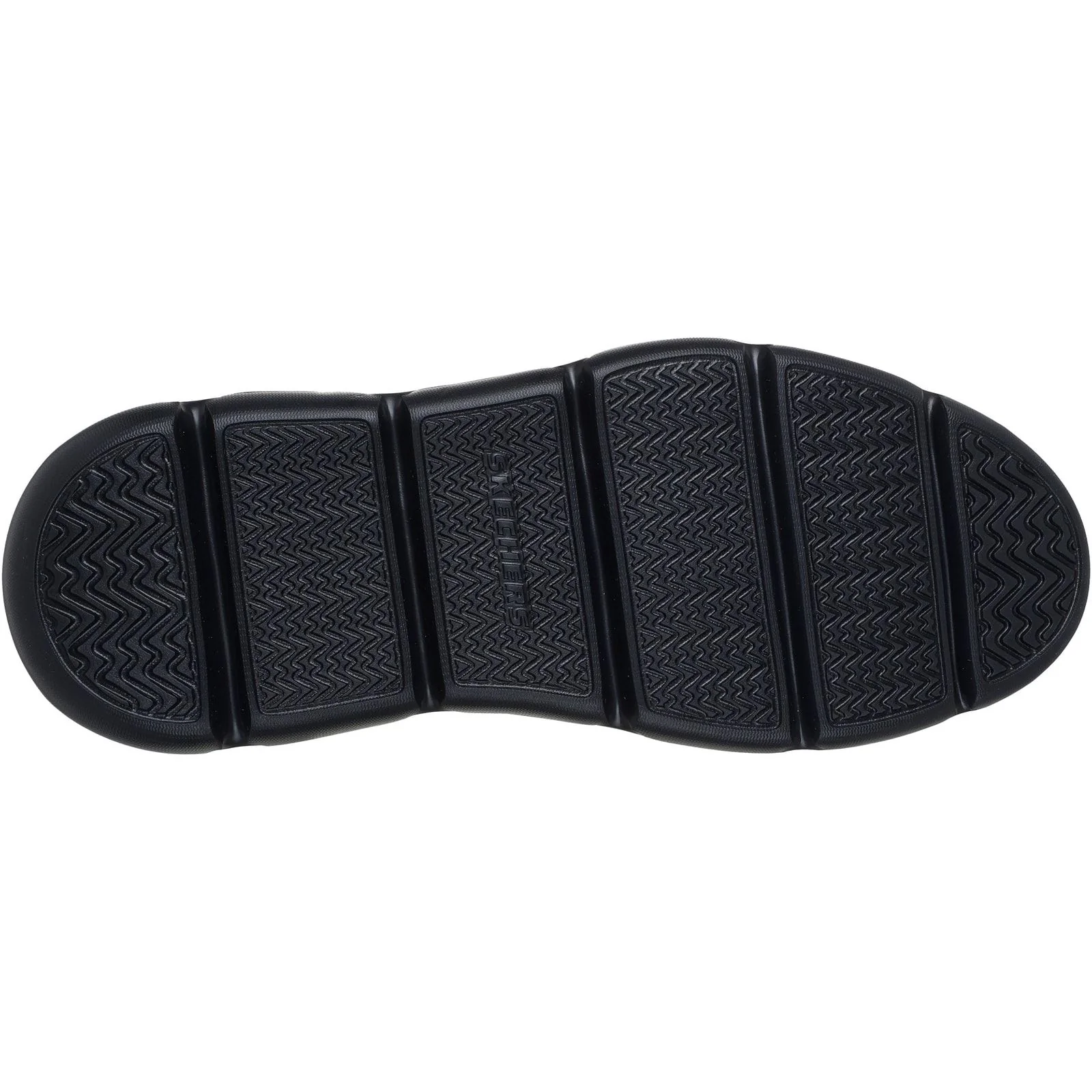 Skechers Mens Garza Sully Shoe Black - Image 3