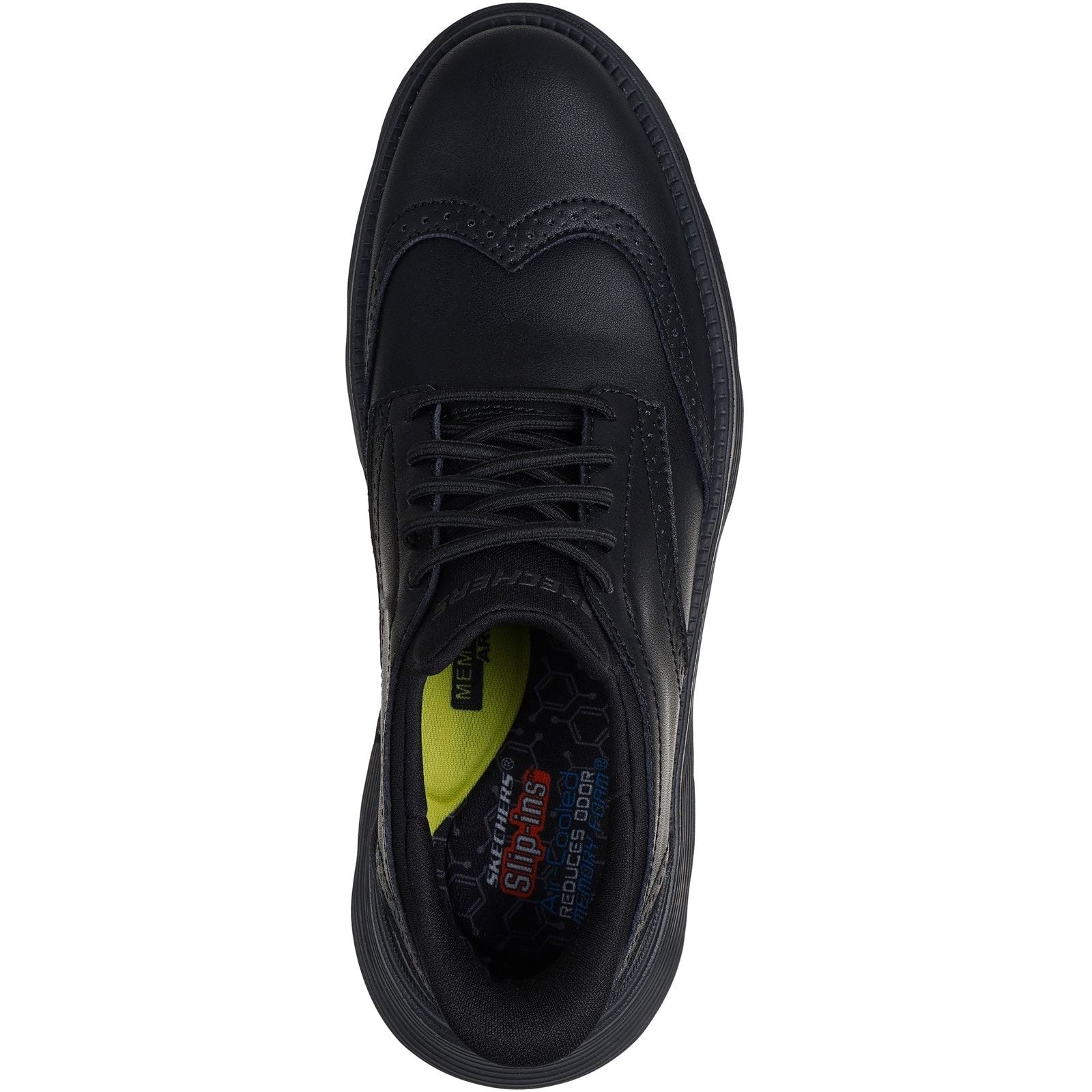 Skechers Mens Garza Sully Shoe Black - Image 4