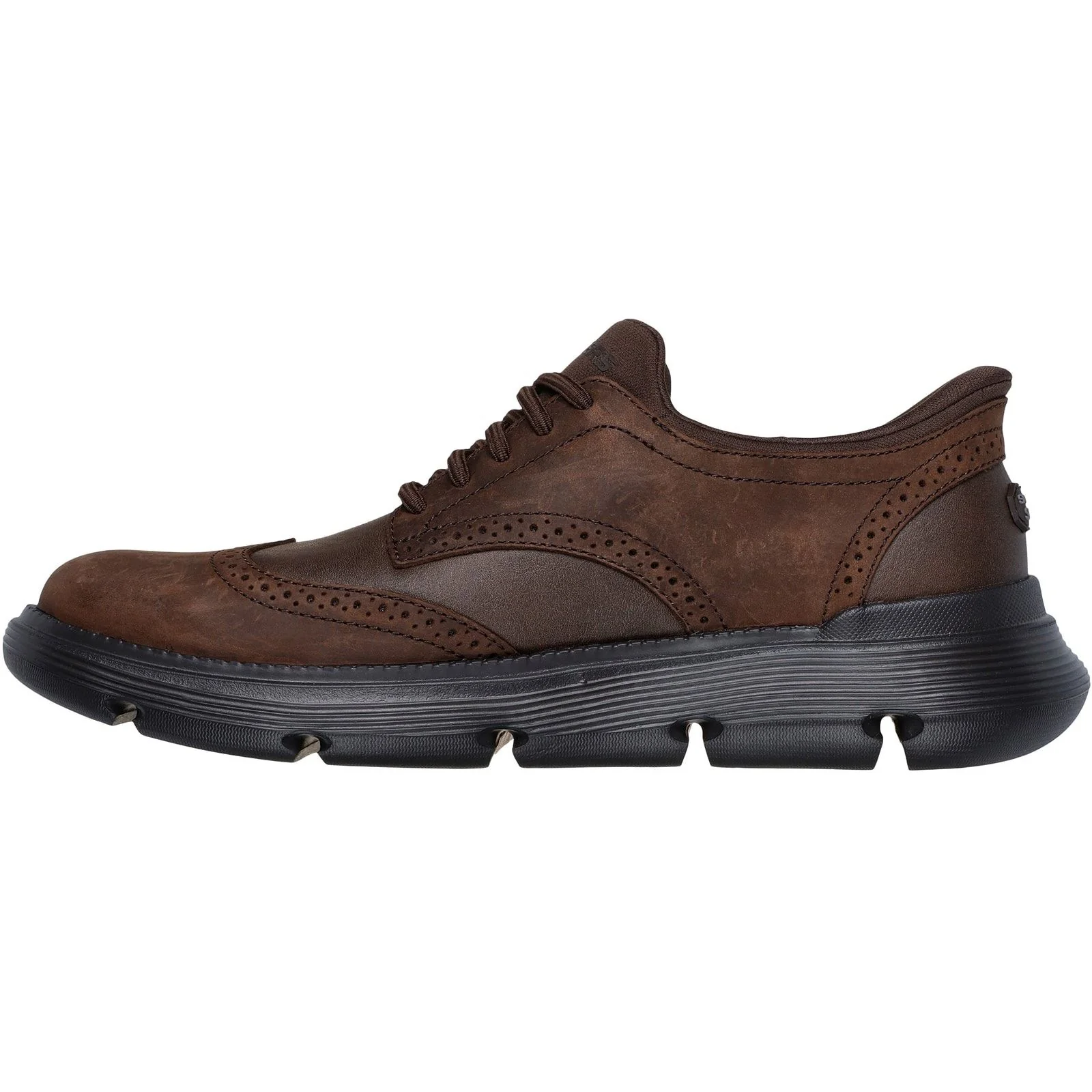 Skechers Mens Garza Sully Shoe Cocoa - Image 2