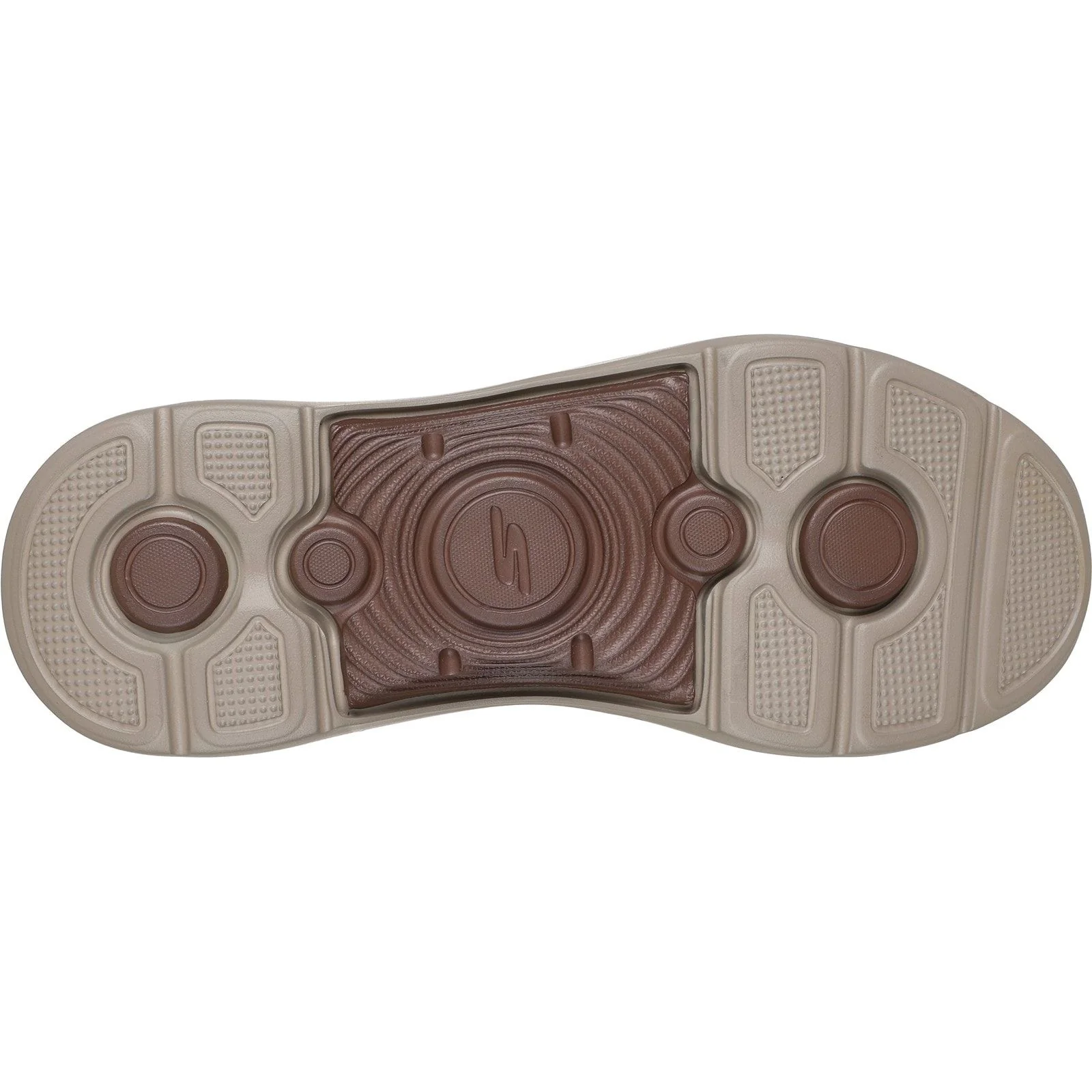 Skechers Mens Go Walk Arch Fit 2.0 Quest Trainers Brown - Image 4