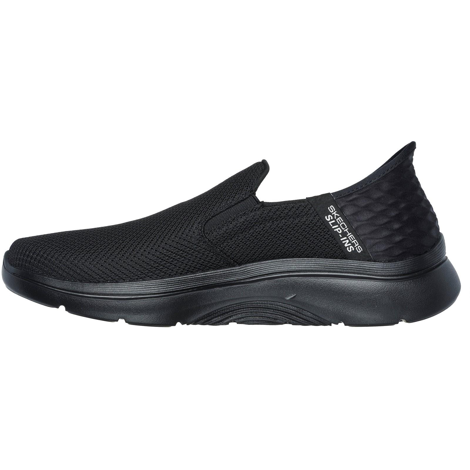Skechers Mens GO WALK Arch Fit 2.0 Shoes Black - Image 2