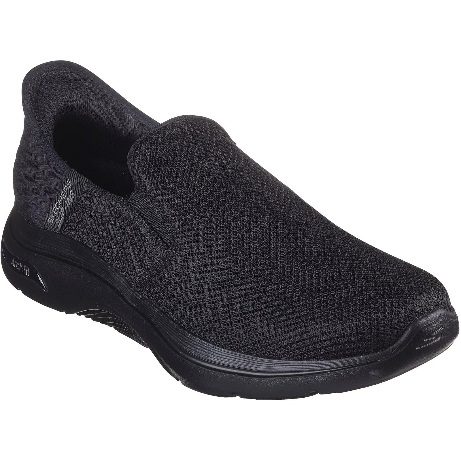 Skechers Mens GO WALK Arch Fit 2.0 Shoes Black - Image 5