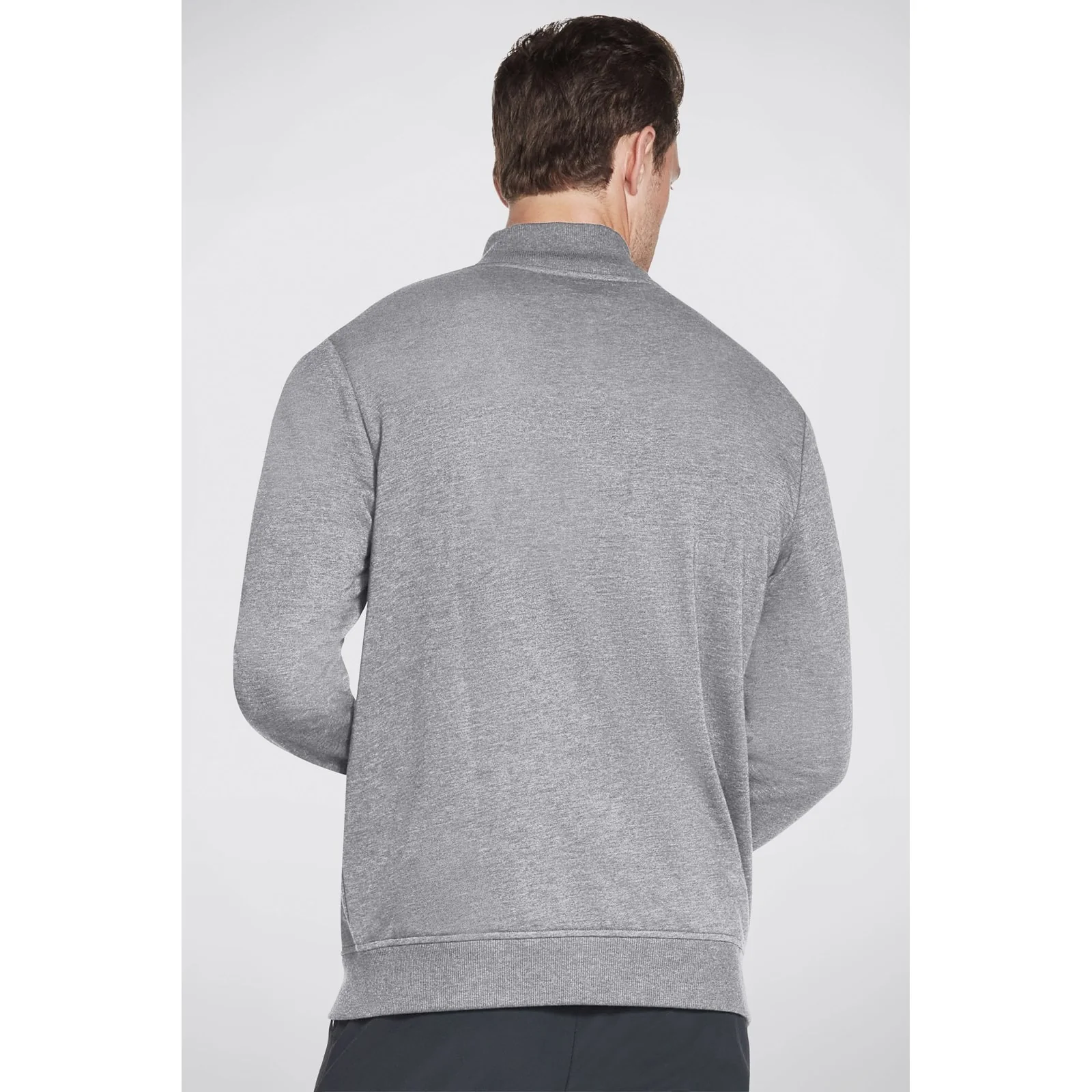 Skechers Mens GOwalk Everywhere Jacket Heather Grey - Image 2