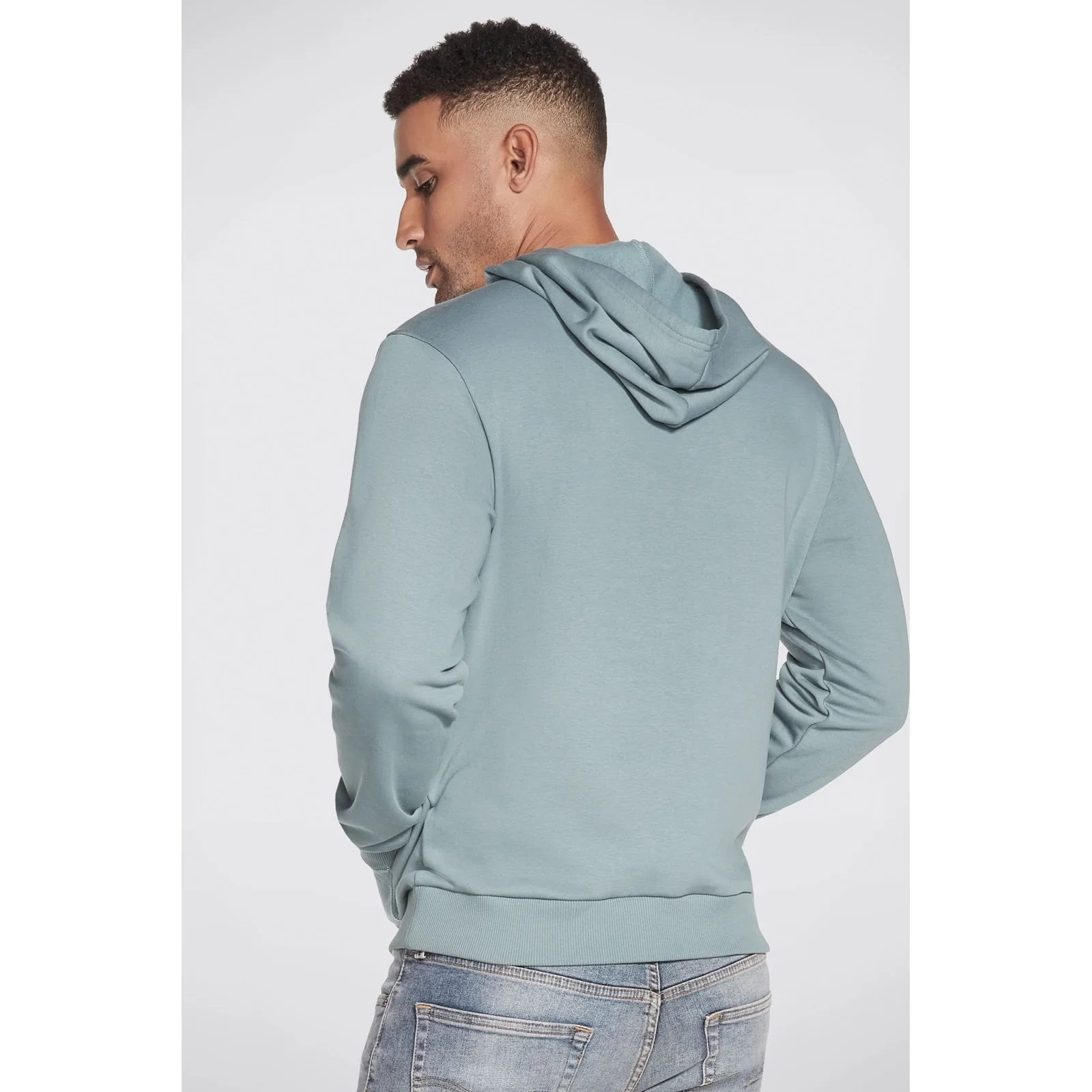 Skechers Mens Heritage Pullover Hoodie Trooper - Image 2