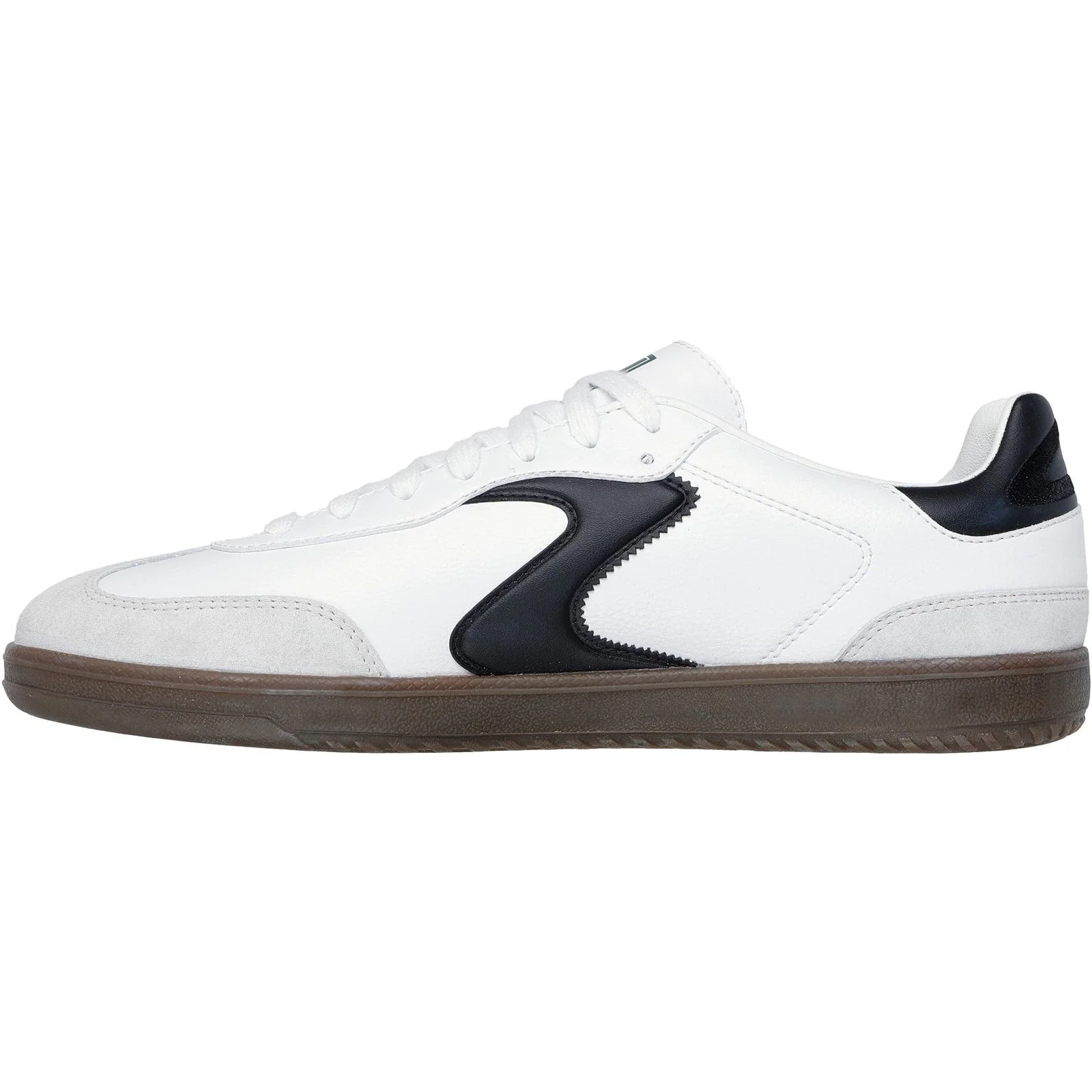 Skechers Mens Hotshot Pyke Trainer White/Black - Image 2