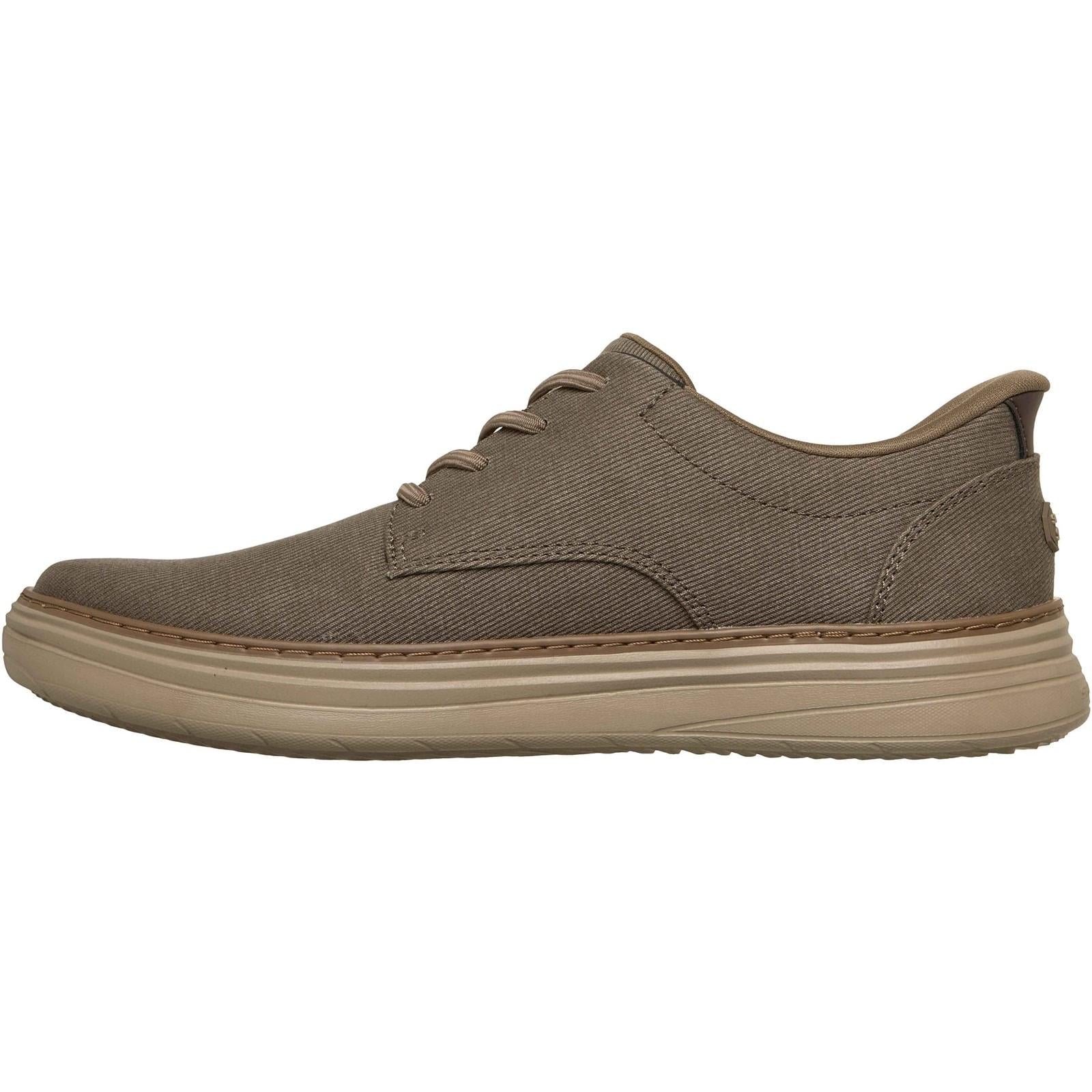 Skechers Mens Hyland Justino Shoe Dark Taupe - Image 2