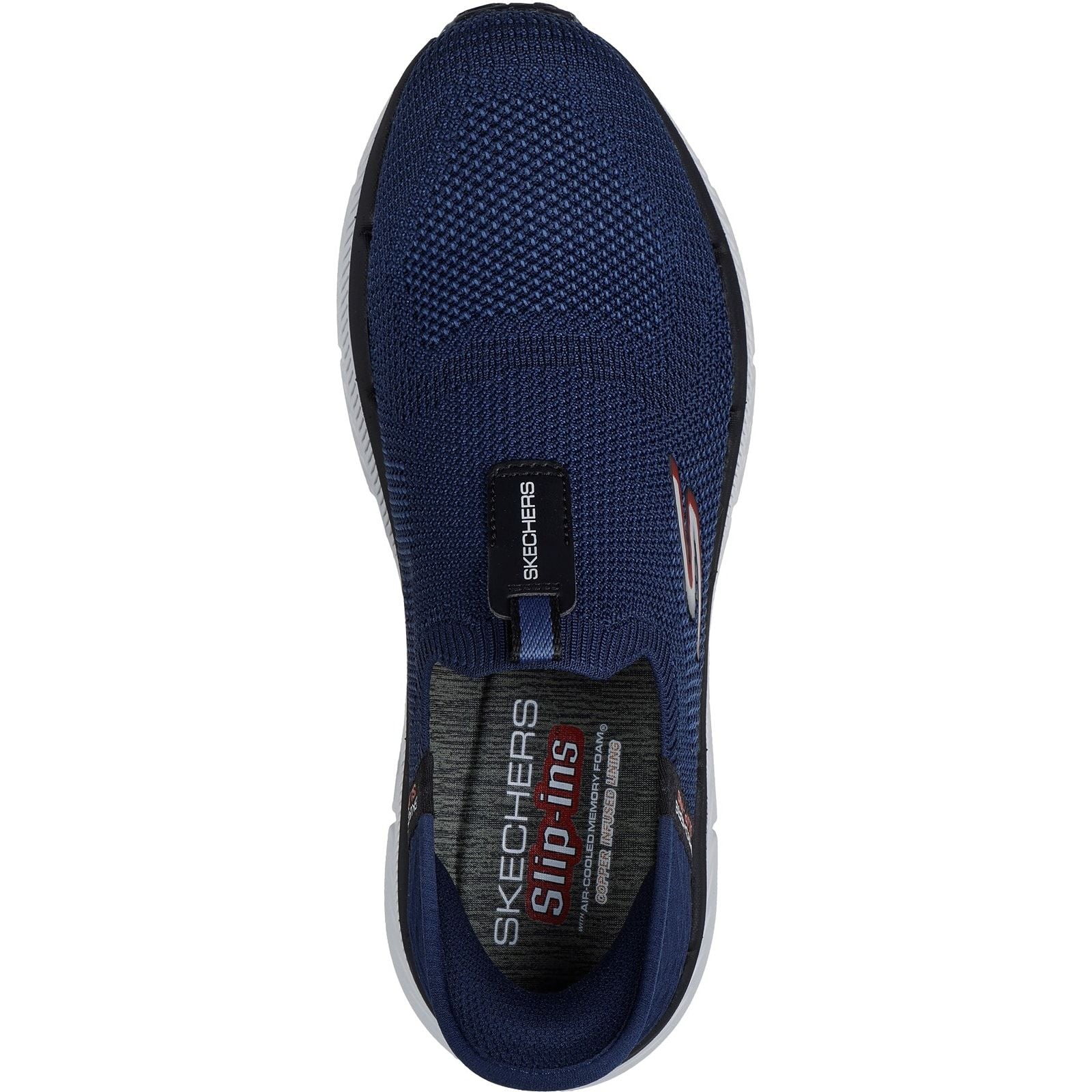 Skechers Mens Max Cushioning Premier 2.0 Shoe Navy - Image 4