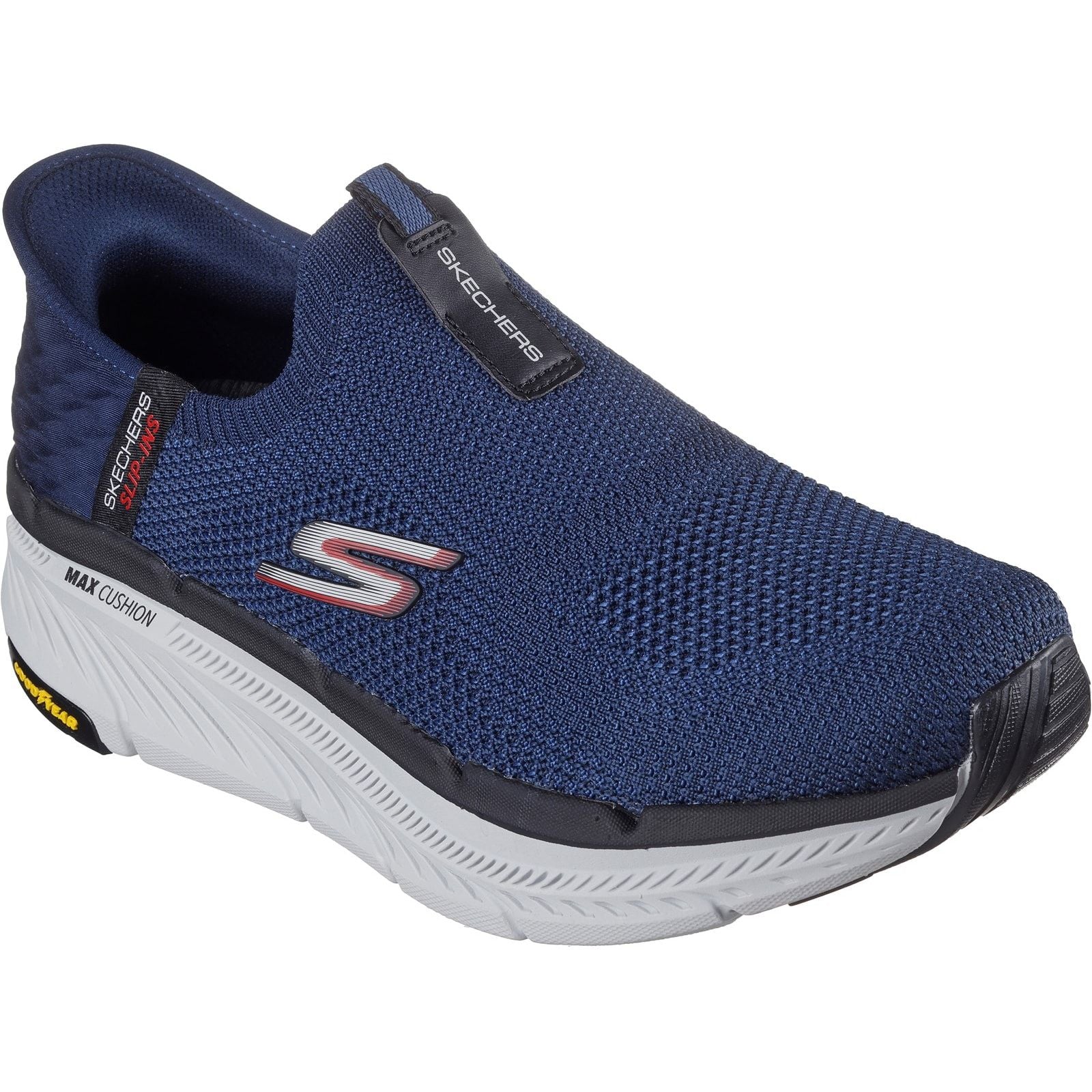Skechers Mens Max Cushioning Premier 2.0 Shoe Navy - Image 5