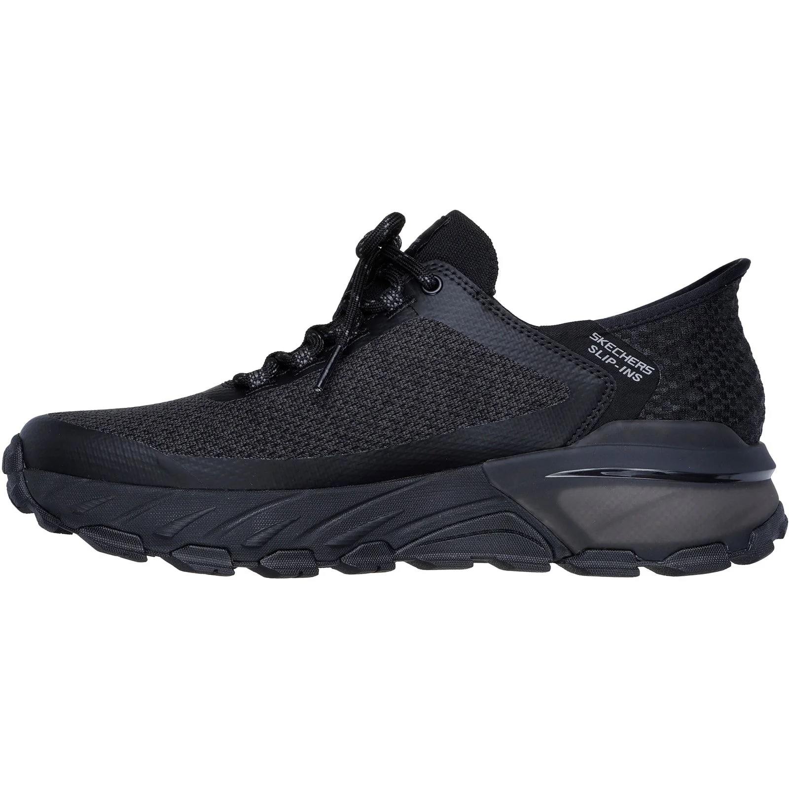 Skechers Mens Max Protect Assembly Hiking Shoes Black - Image 2