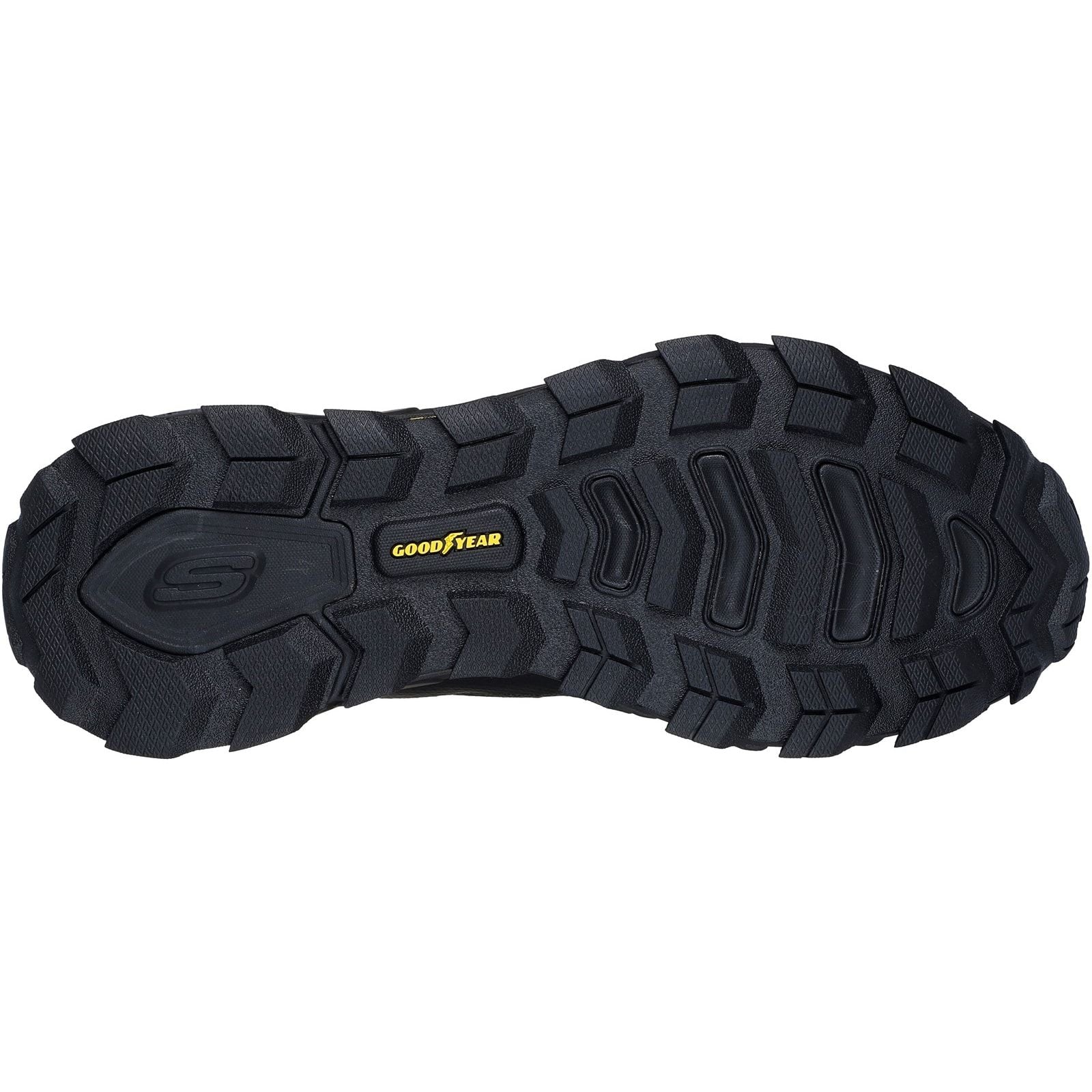 Skechers Mens Max Protect Assembly Hiking Shoes Black - Image 3