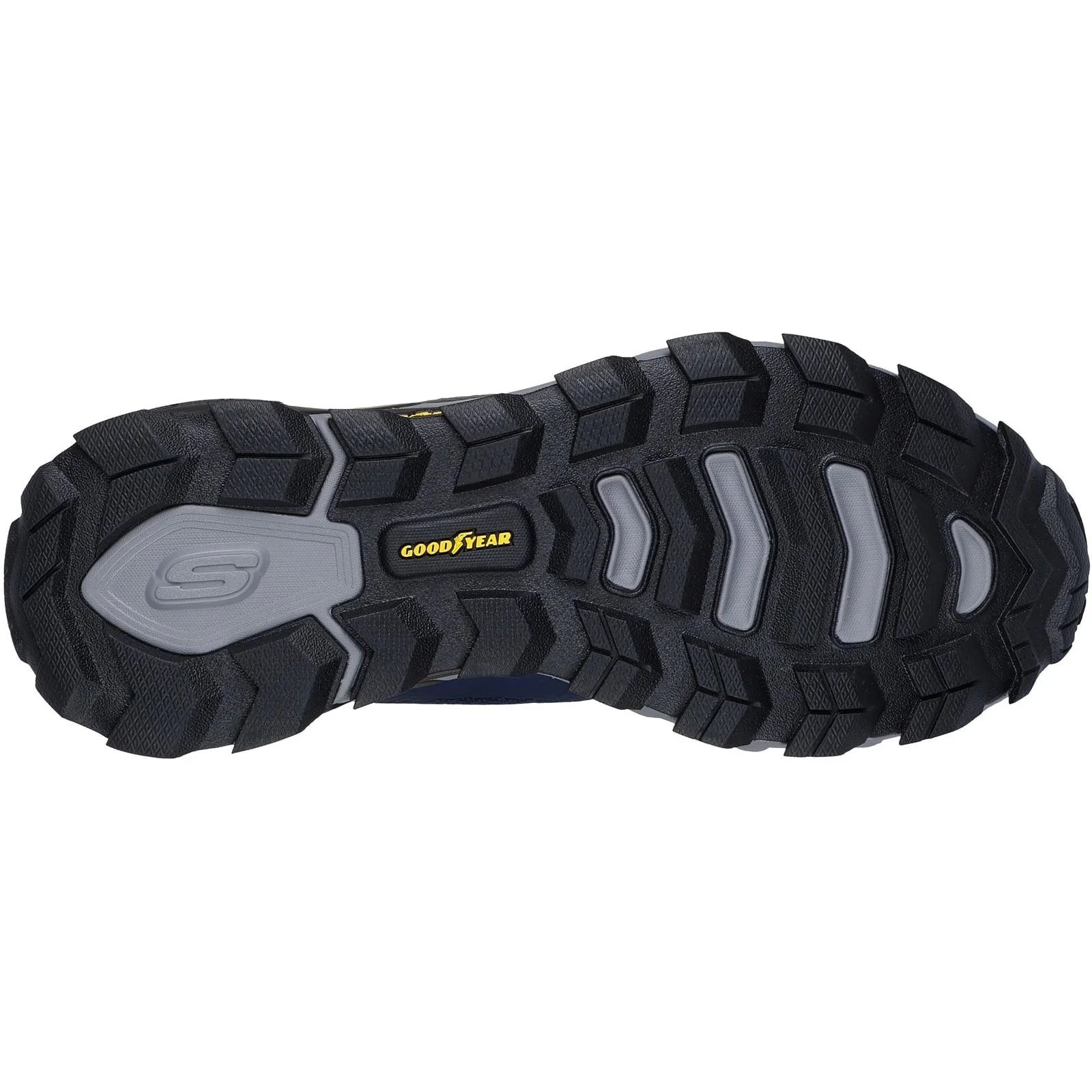 Skechers Mens Max Protect Assembly Hiking Shoes Navy - Image 3