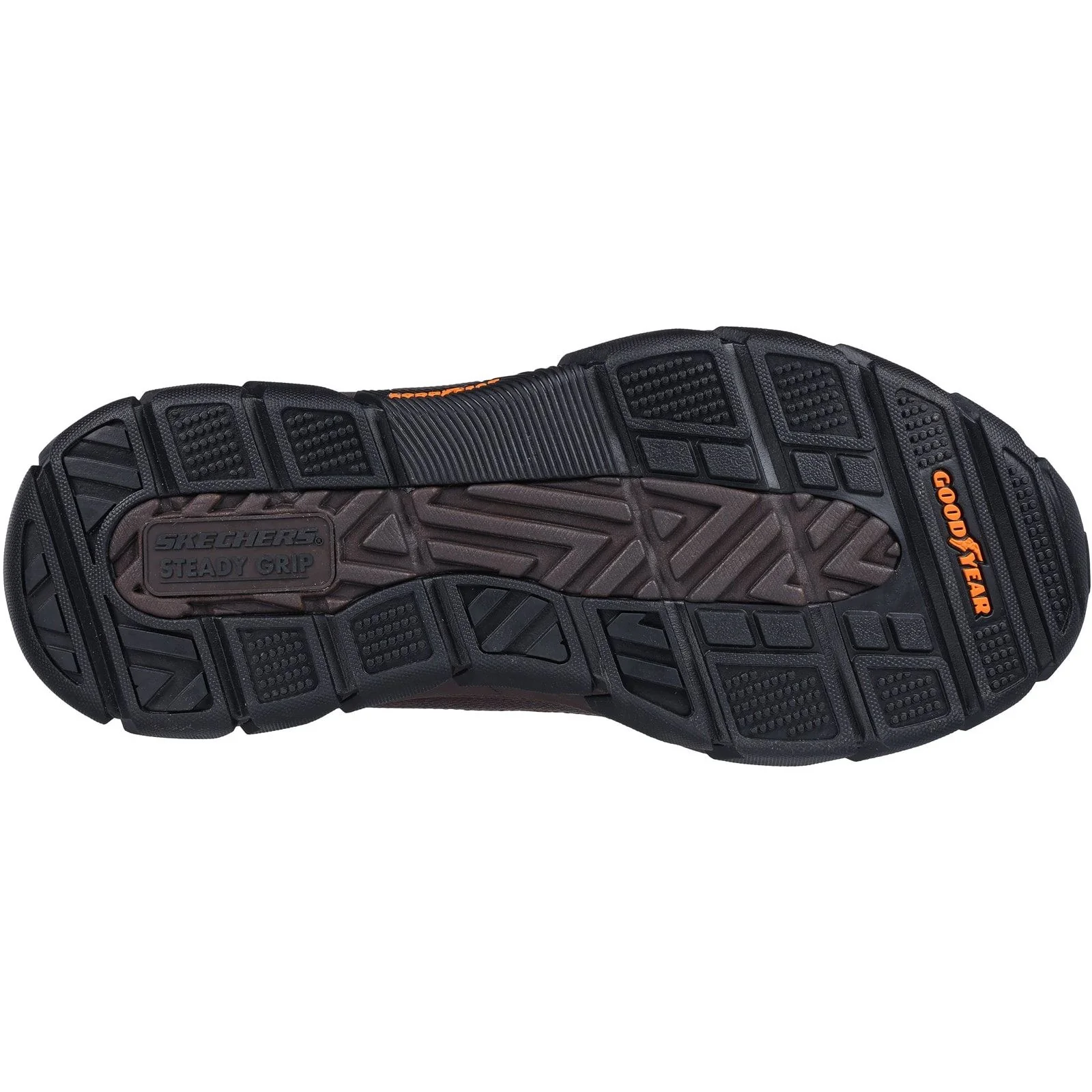 Skechers Mens Respected Boswell Hiker Red/Brown - Image 4