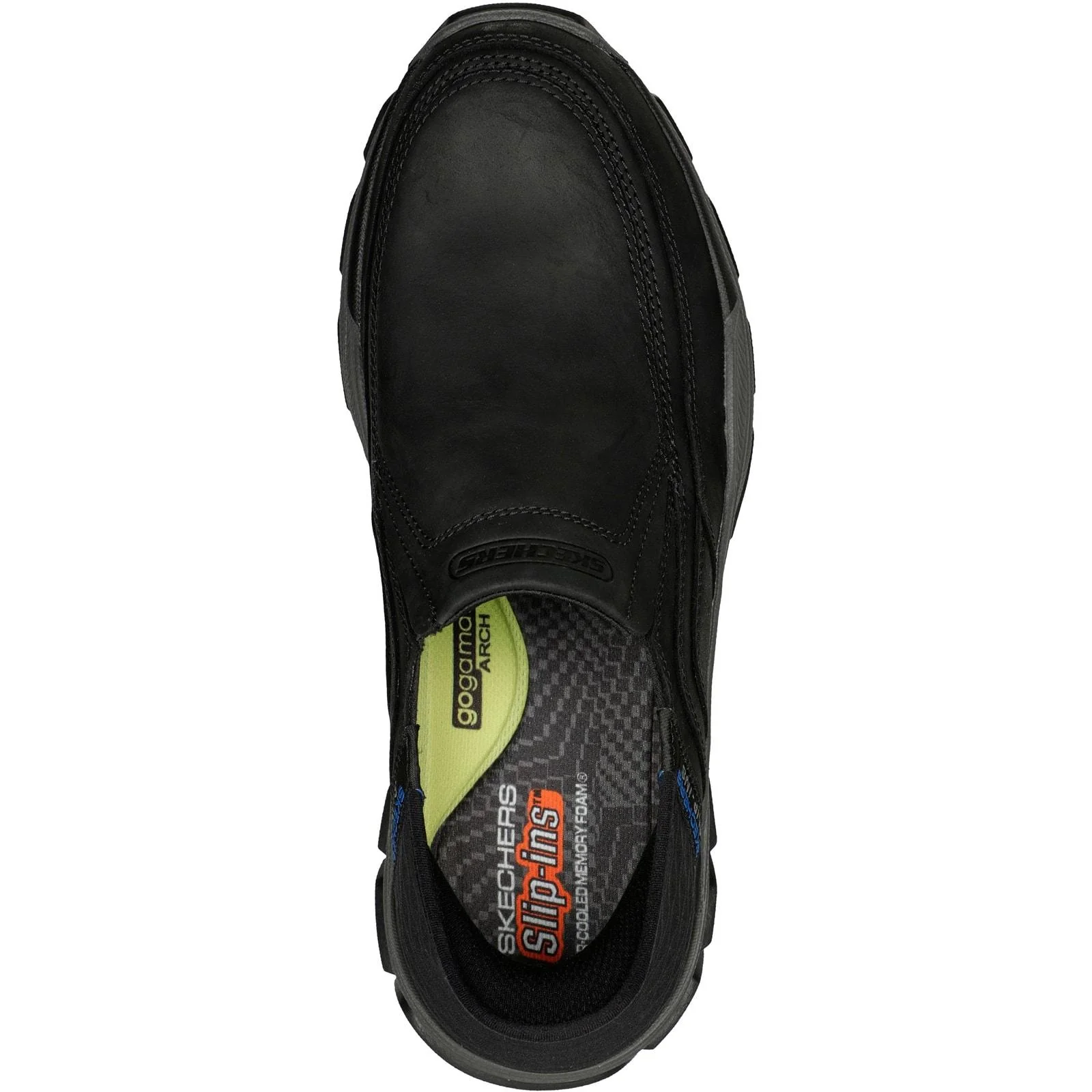 Skechers Mens Respected Elgin Shoes Black - Image 3