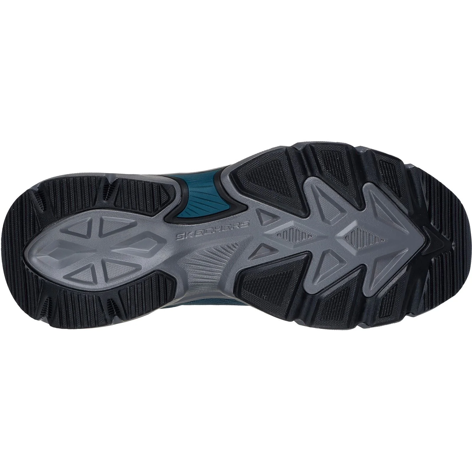 Skechers Mens Skech-Air Ventura Trainer Teal/Black - Image 3