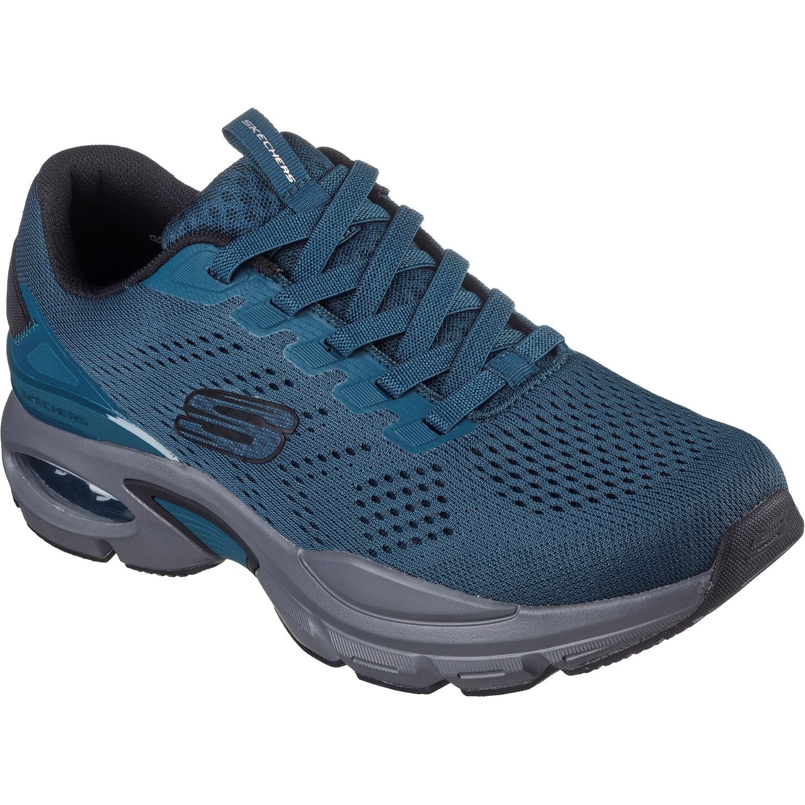 Skechers Mens Skech-Air Ventura Trainer Teal/Black - Image 5