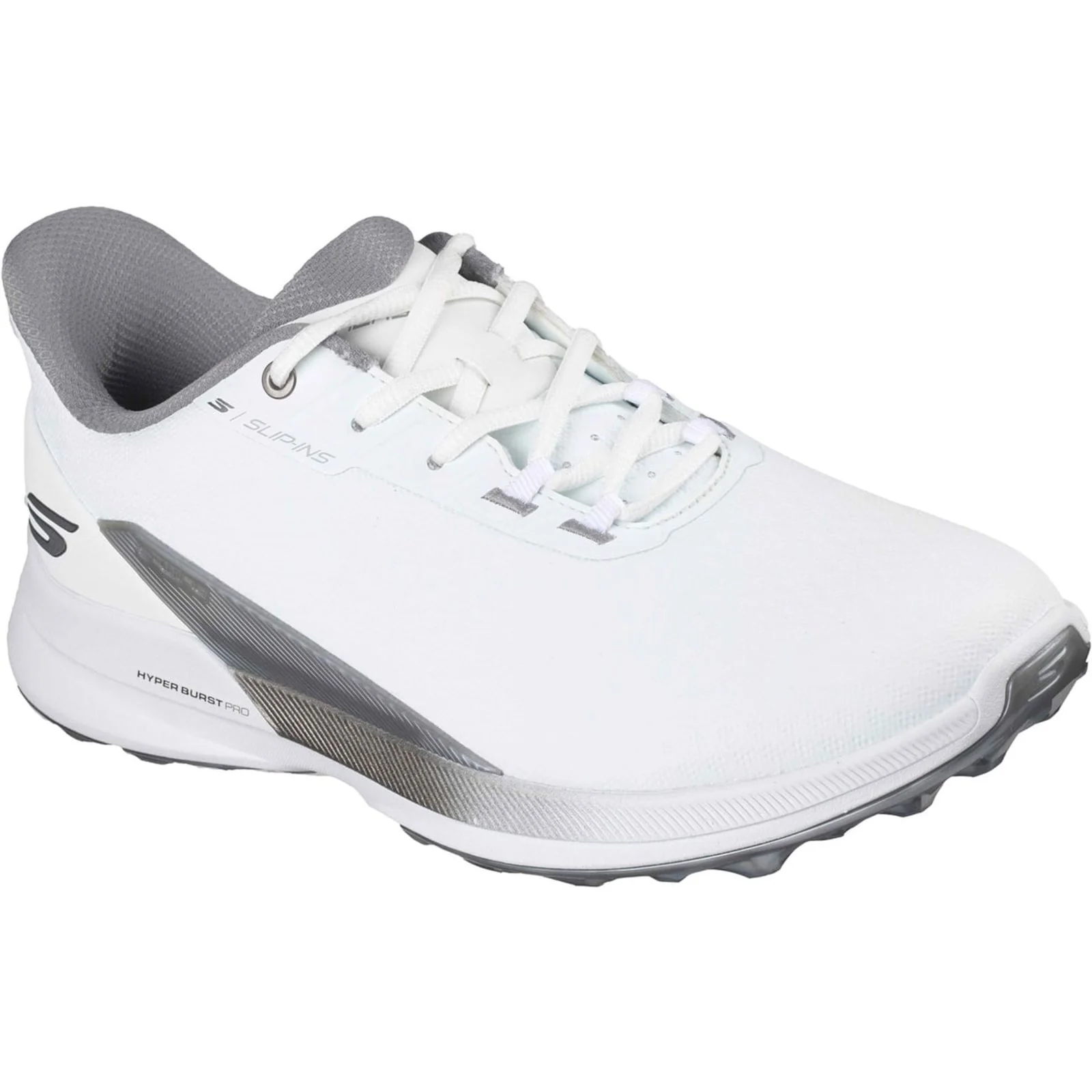Skechers Mens Skechers Pure Slip Ins Golf Shoes White - Image 2