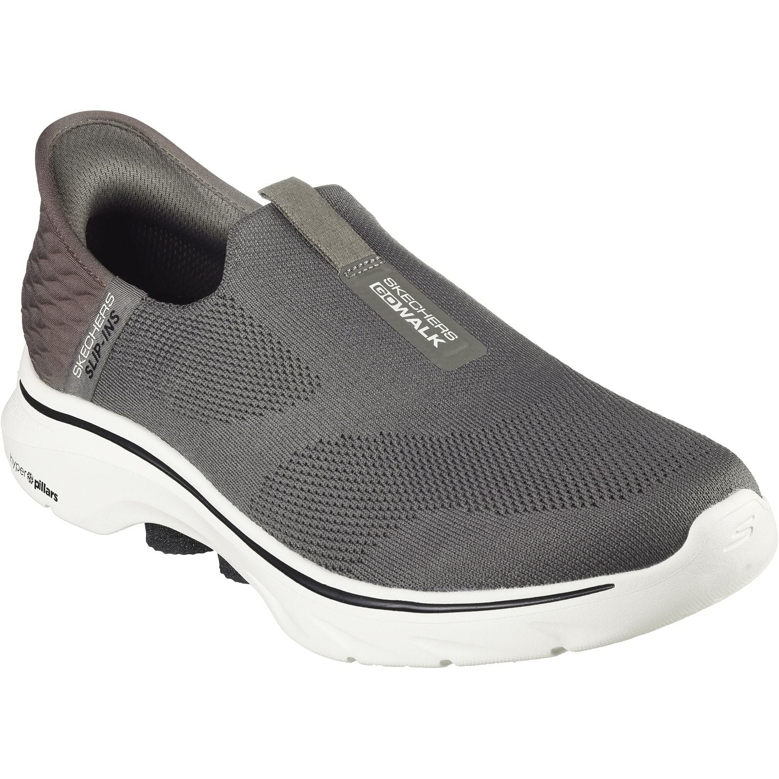 Skechers Mens Skechers Slip-ins: GO WALK 7 - Easy On 2 Shoes Brown - Image 5