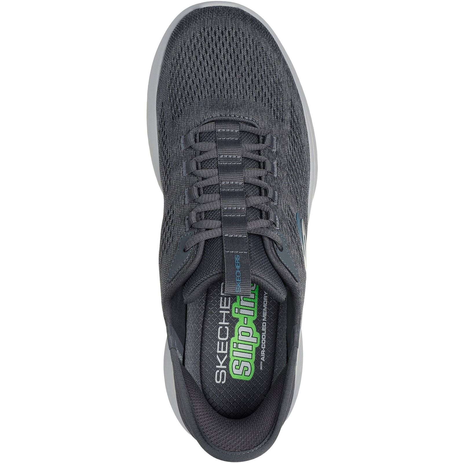 Skechers Mens Skech-Lite Pro Primebase Trainers Charcoal/Blue - Image 4