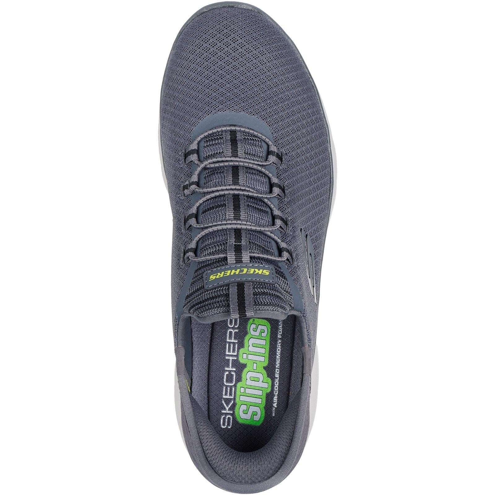 Skechers Mens Slip-ins: Summits - High Range Shoes Charcoal - Image 3