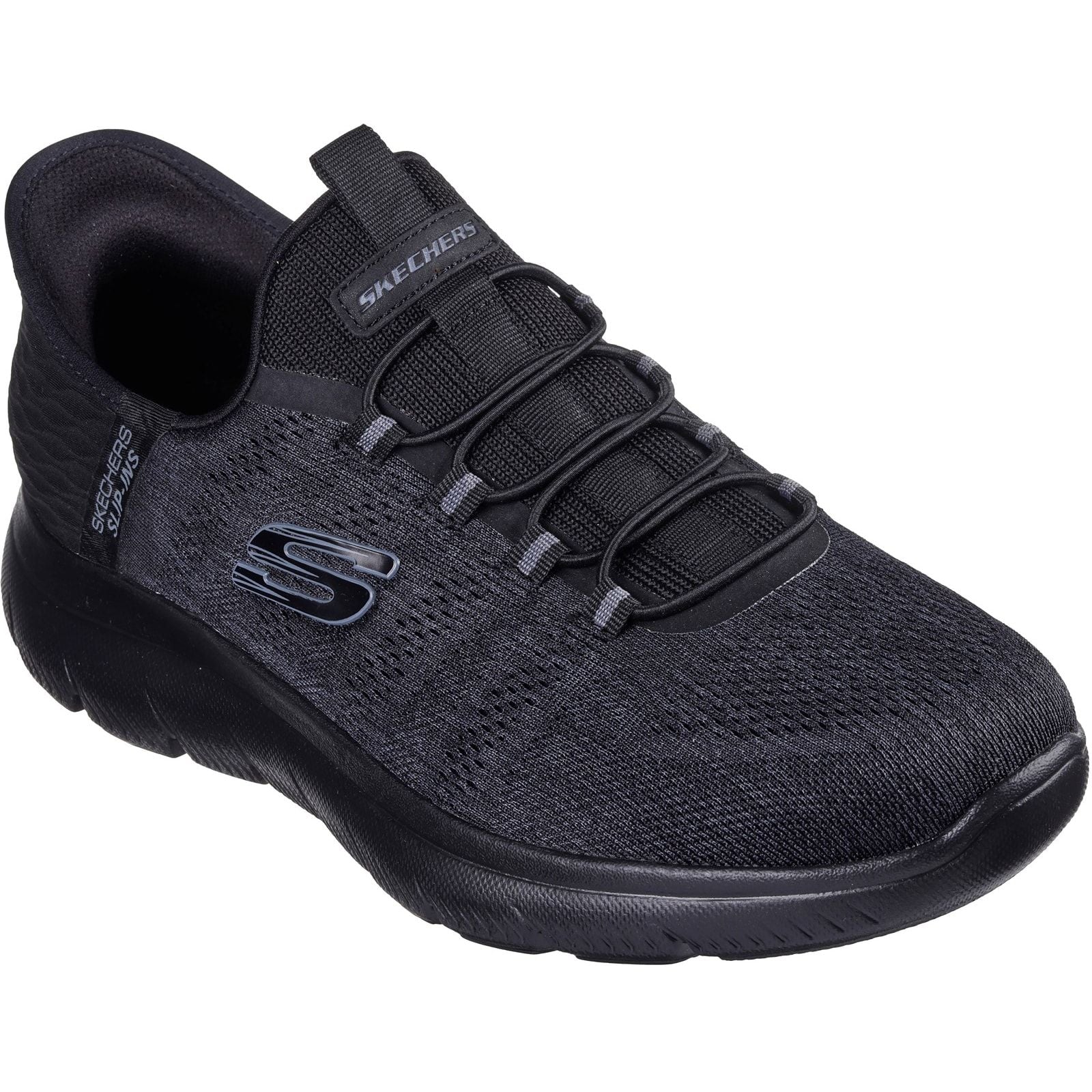 Skechers Mens Summits Key Pace Shoe Black - Image 5