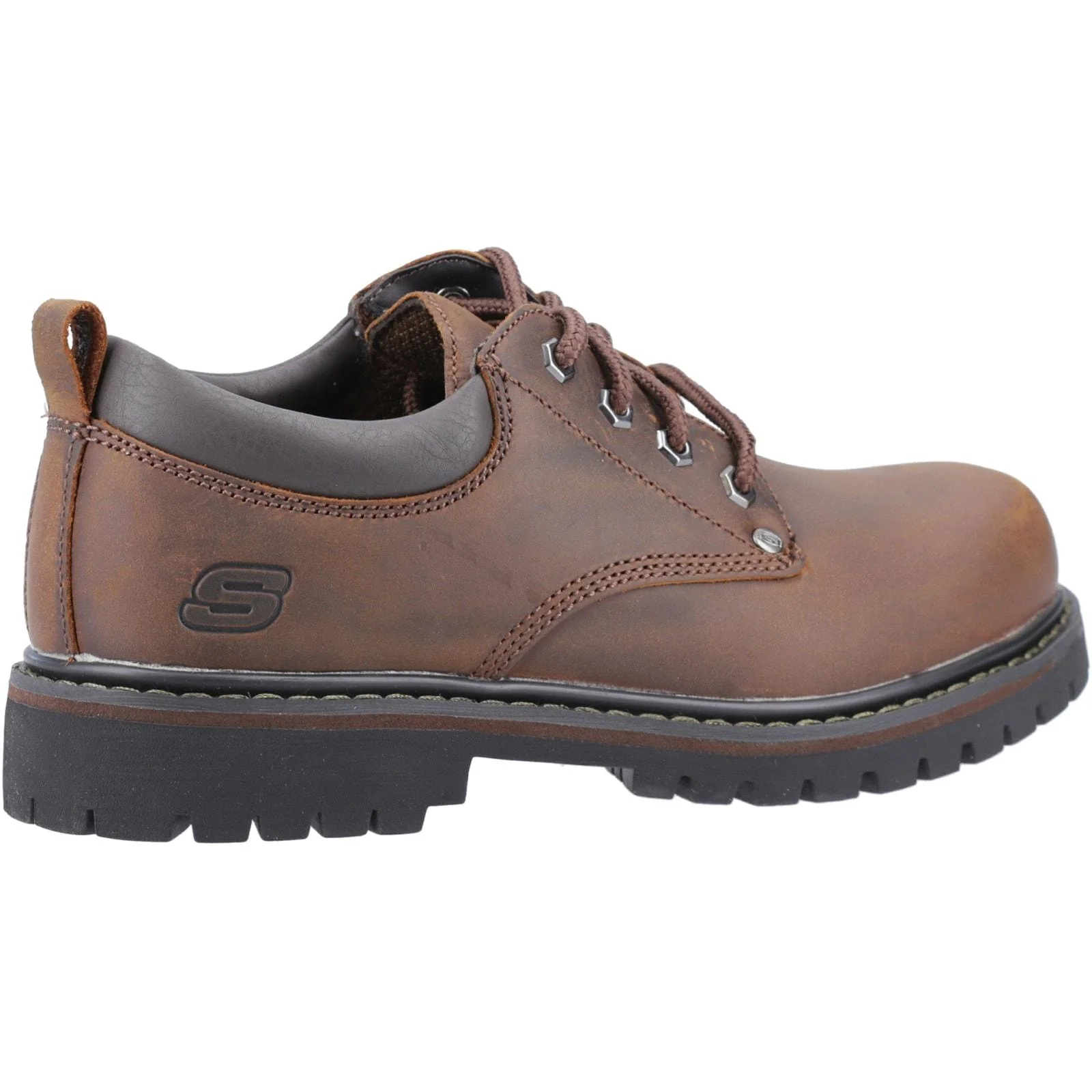 Skechers Mens Tom Cats Shoe Dark Brown - Image 5
