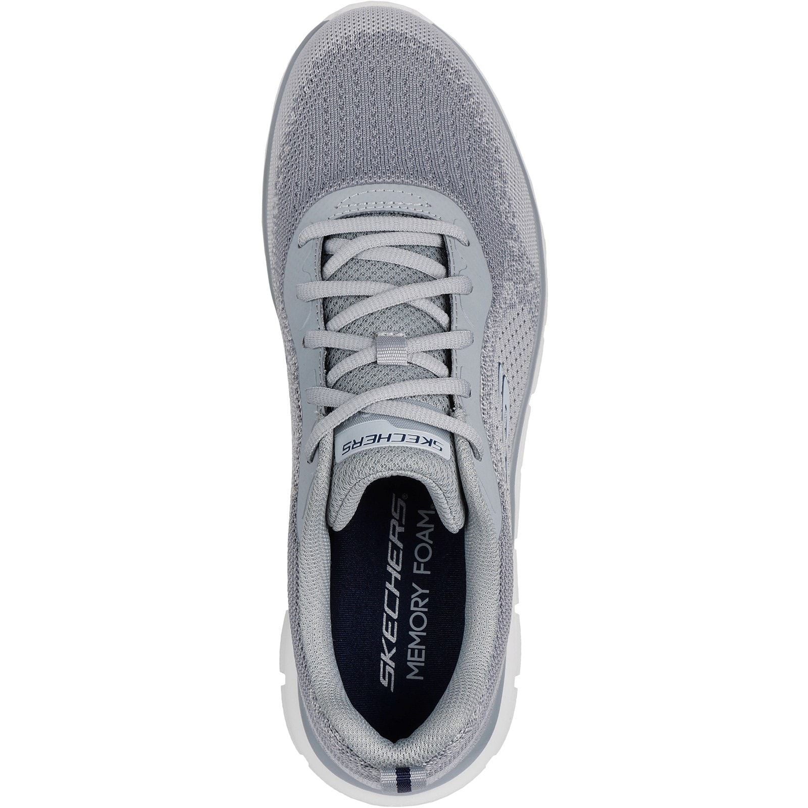 Skechers Mens Track Glendor Shoe Grey - Image 4