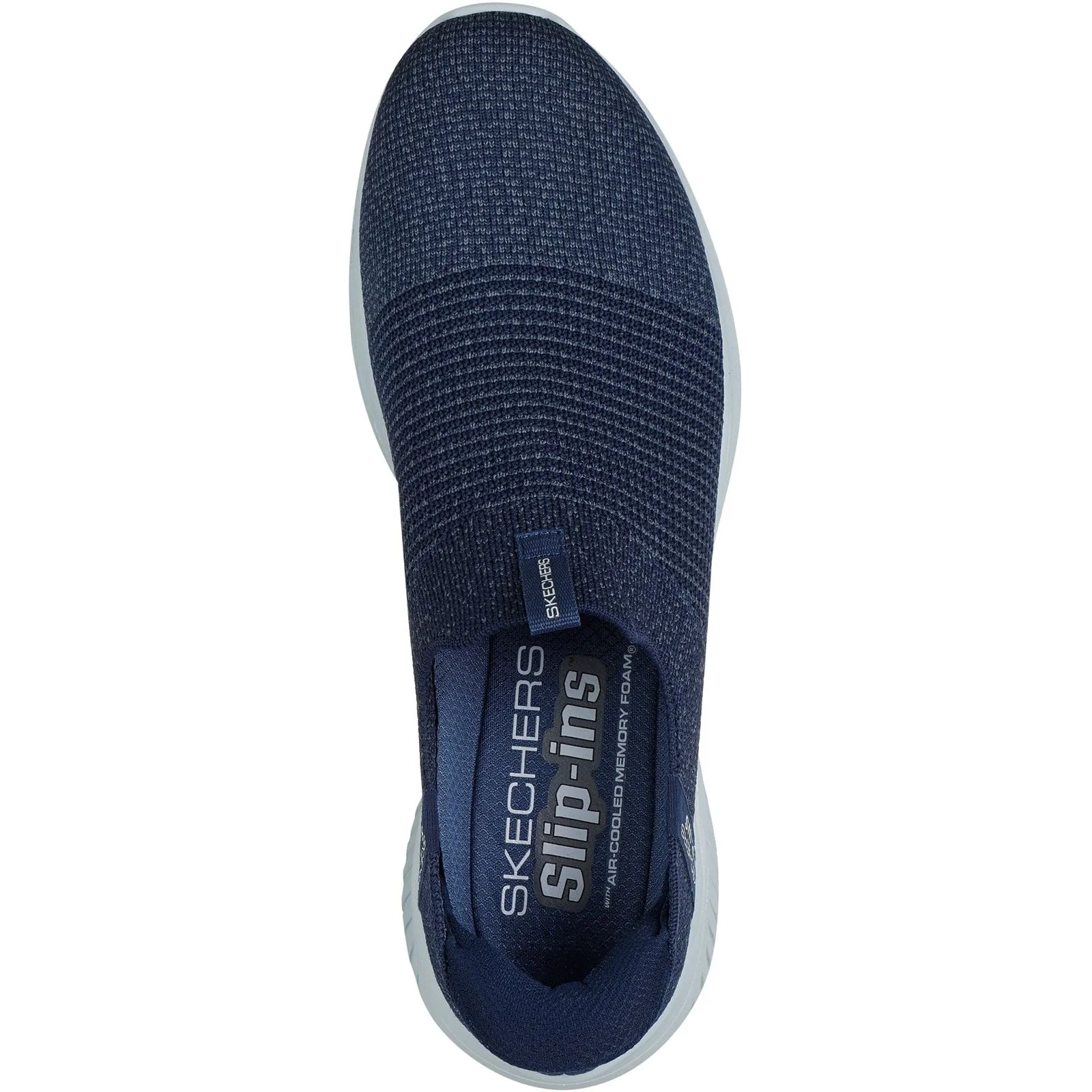 Skechers Mens Ultra Flex 3.0 Nezzo Trainer Navy/Blue - Image 3