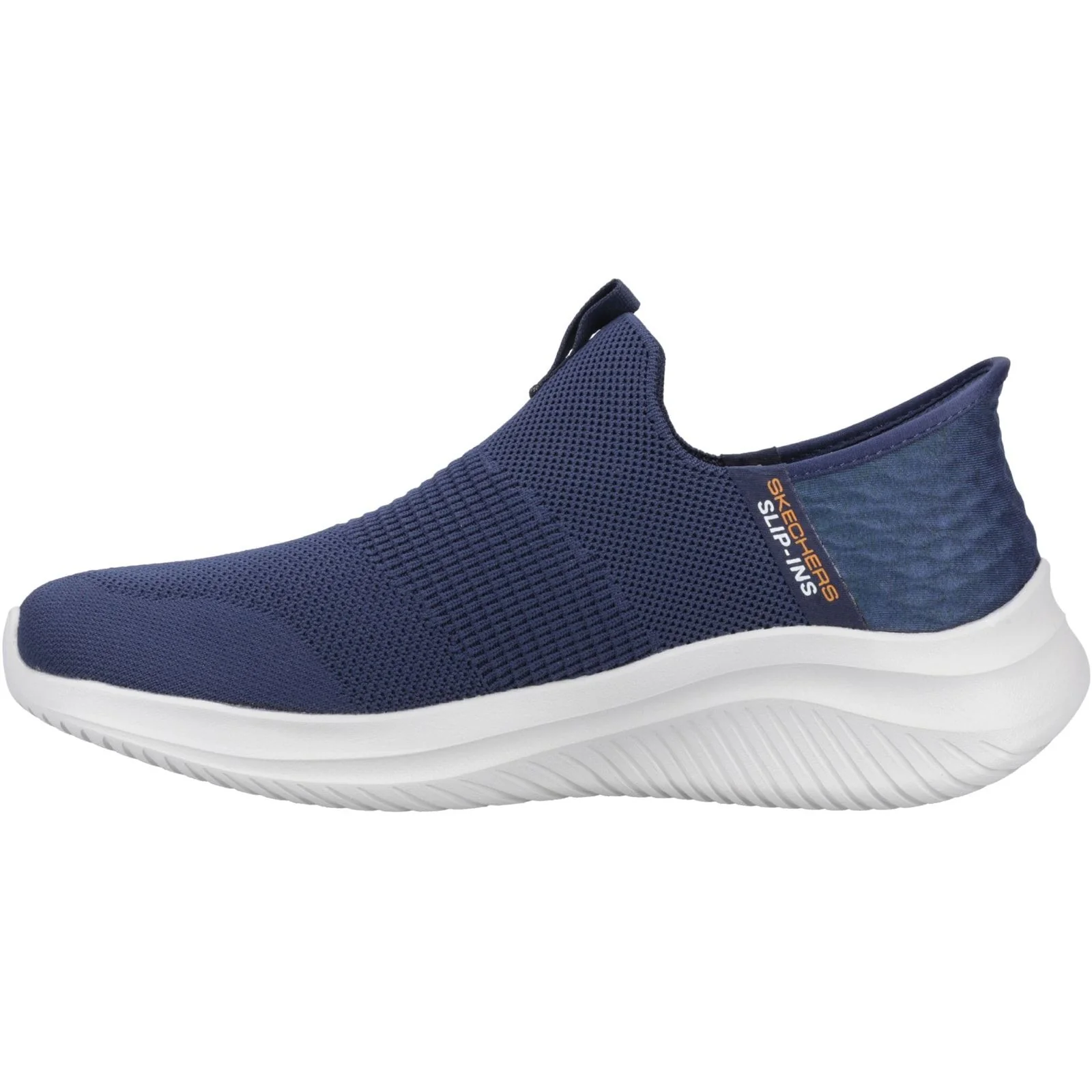 Skechers Mens Ultra Flex 3.0 Smooth Step Wide Trainers Navy - Image 2