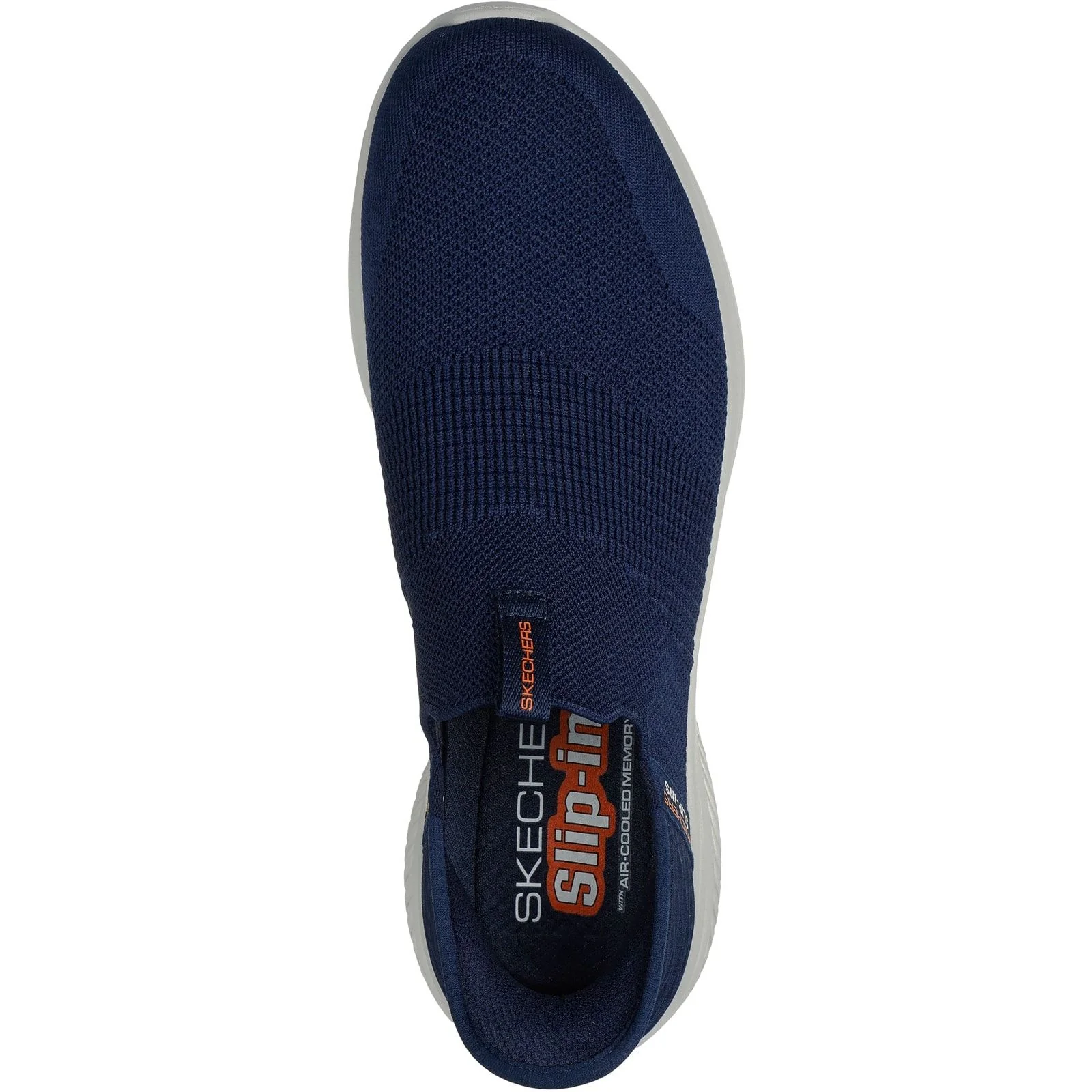 Skechers Mens Ultra Flex 3.0 Smooth Step Wide Trainers Navy - Image 4