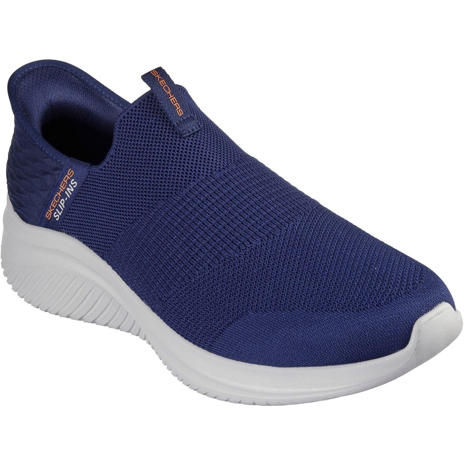 Skechers Mens Ultra Flex 3.0 Smooth Step Wide Trainers Navy - Image 6