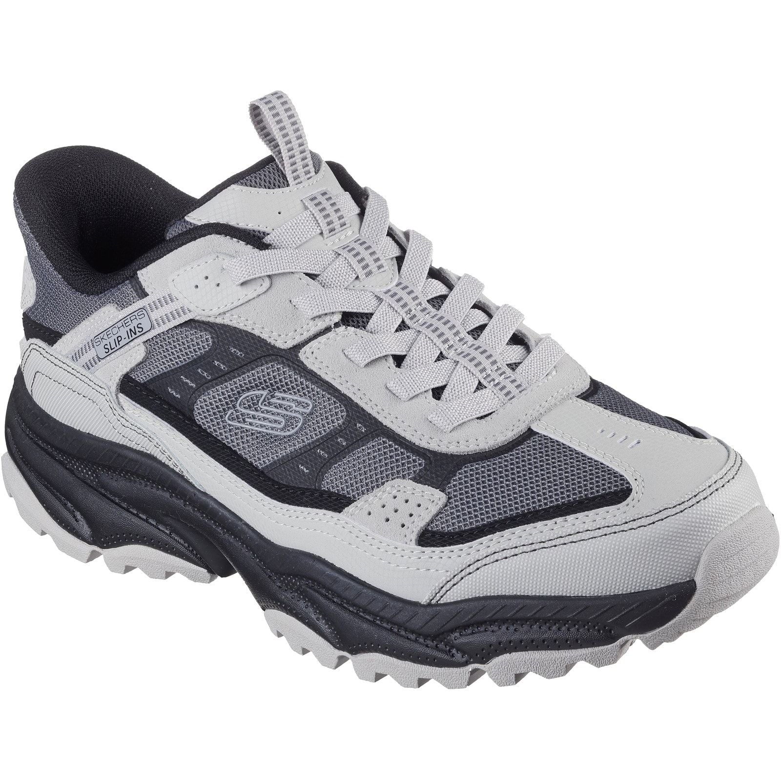 Skechers Mens Vigor AT Hiking Shoes Grey/Black - Image 5