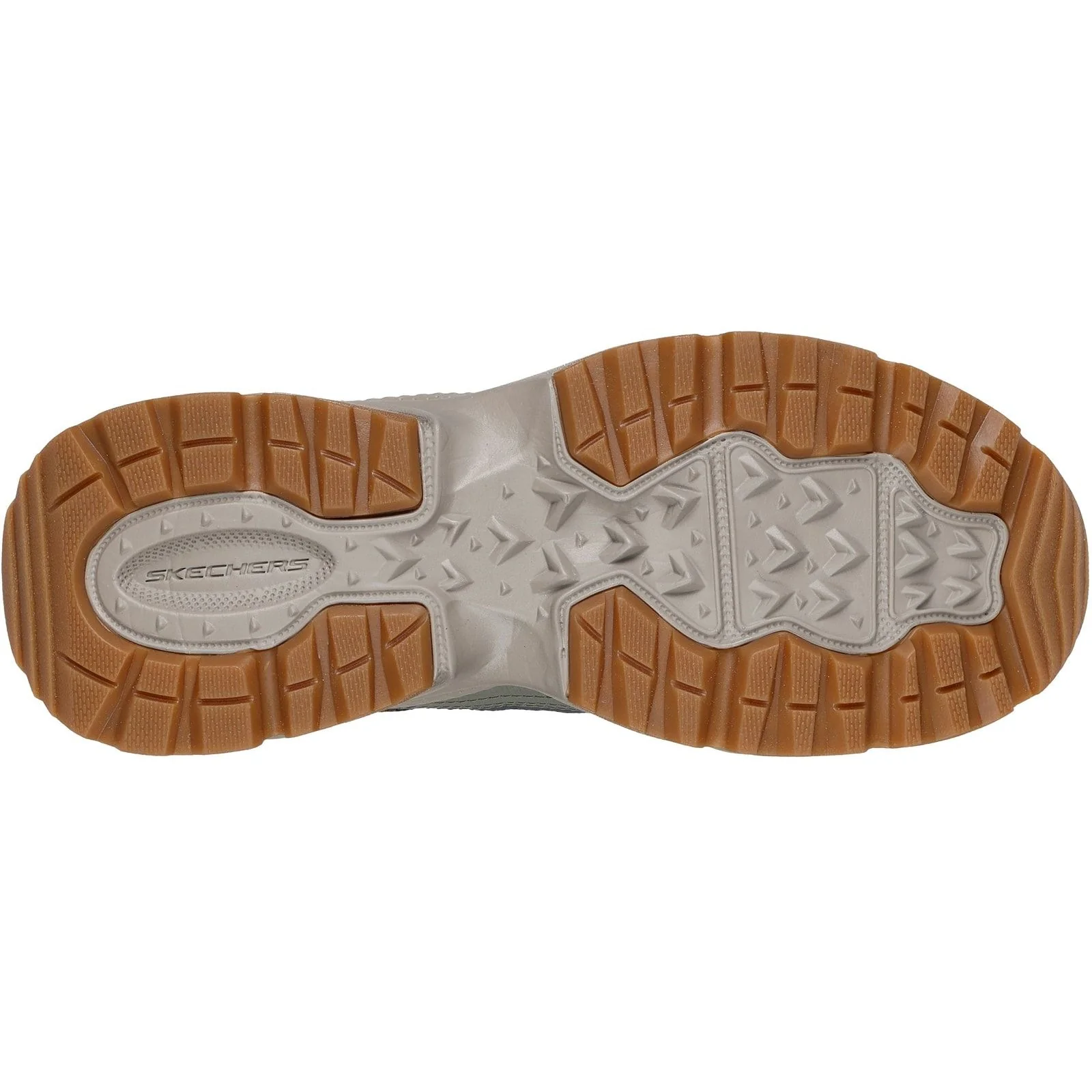 Skechers Mens Vigor AT Hiking Shoes Olive/Grey - Image 3