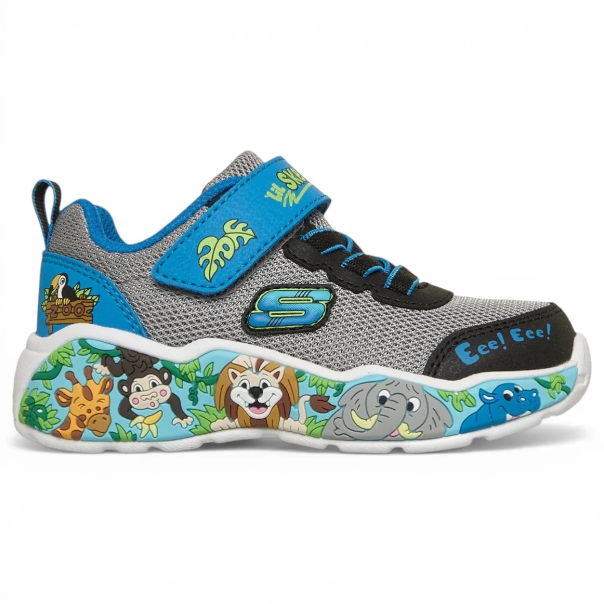 Skechers PLAY SCENE Gore & Strap Infant Boys Shoes