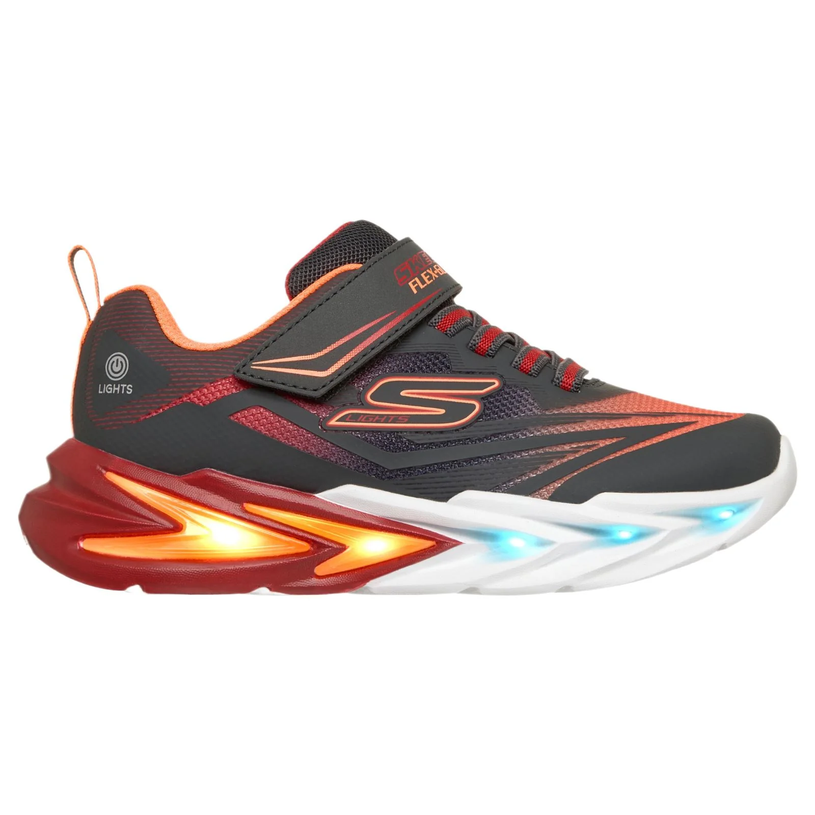 Skechers Flex Glow Ultra Junior Boys Shoes - Image 7