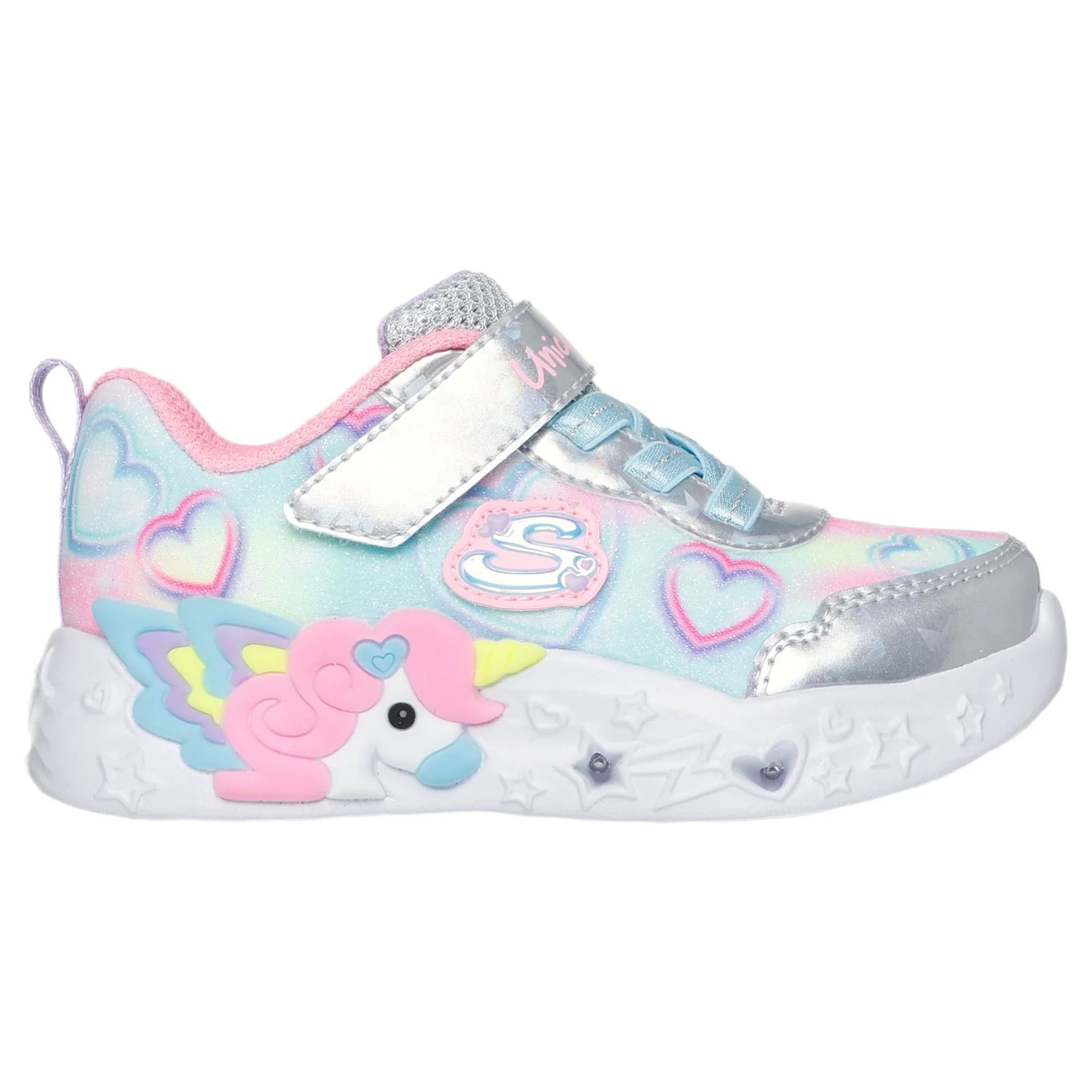 Skechers UNICORN CHARMER LHS Inf G Silvr - Image 2